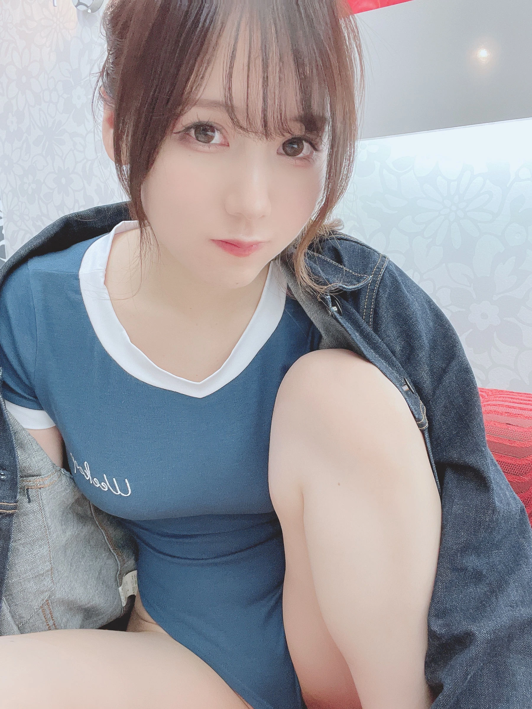 日本甜美COSERけんけん[fantia] 20211112-ハイレグ×Tシャツ [33P]插图2