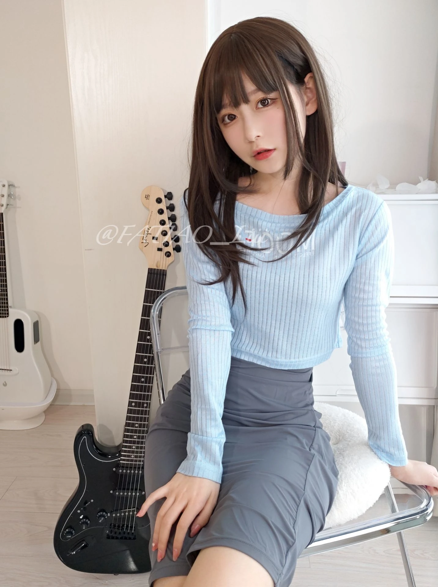 迷之呆梨(发条少女) – 吉他妹妹 [99P]插图5