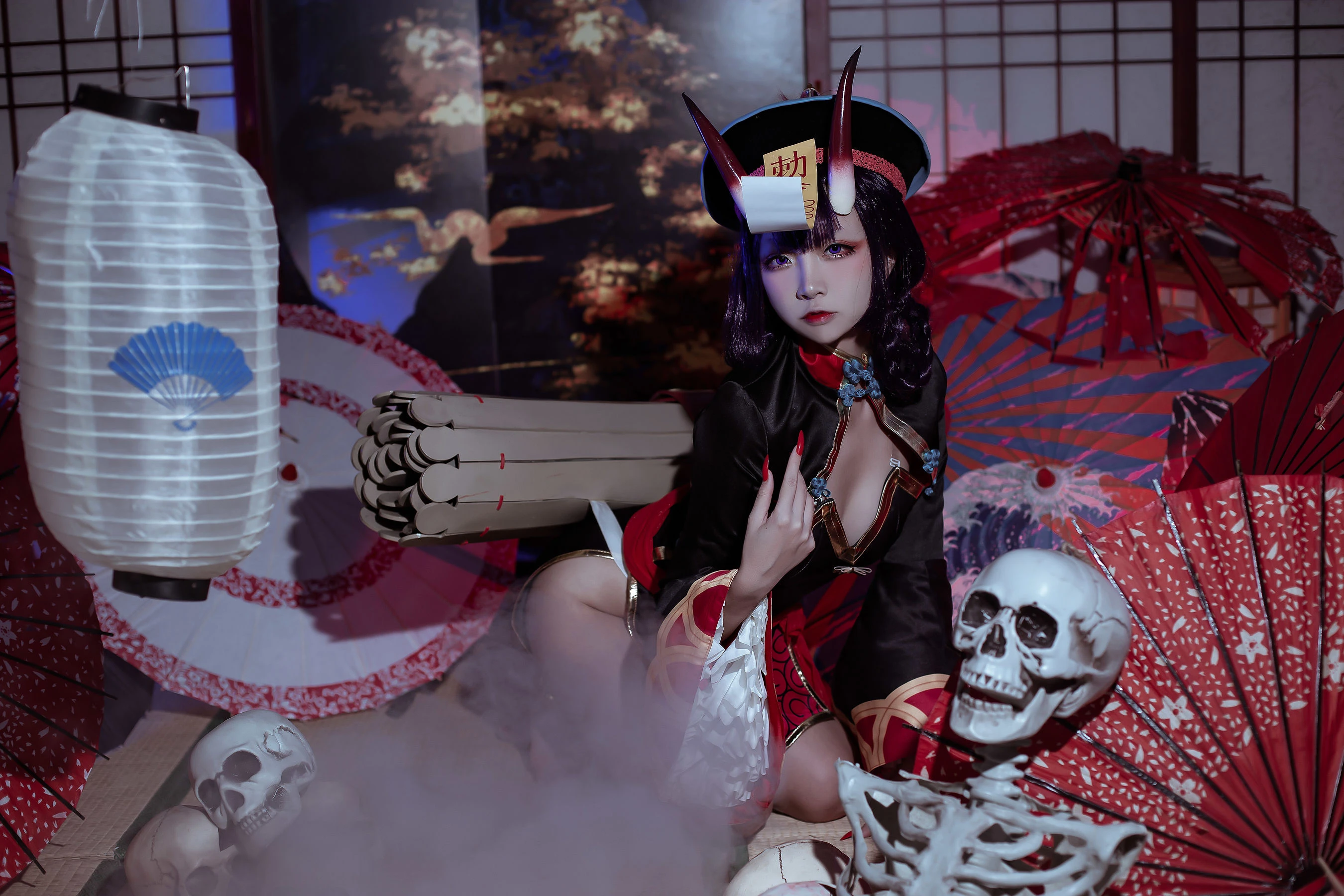 人气Coser二佐Nisa – fate酒吞僵尸童子 [21P]插图1