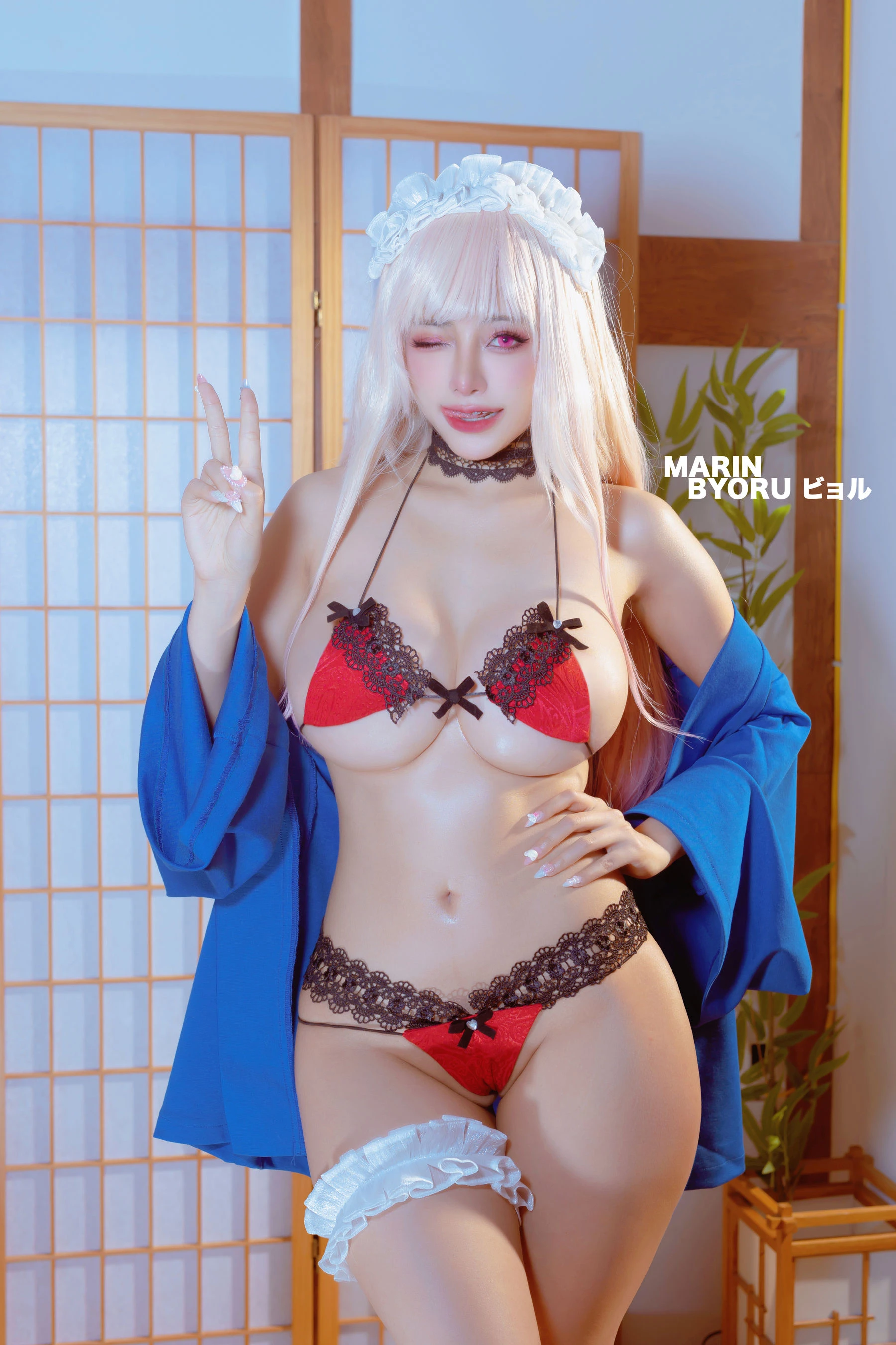 日本性感萝莉Byoru – Marin Red [24P]|图集秀