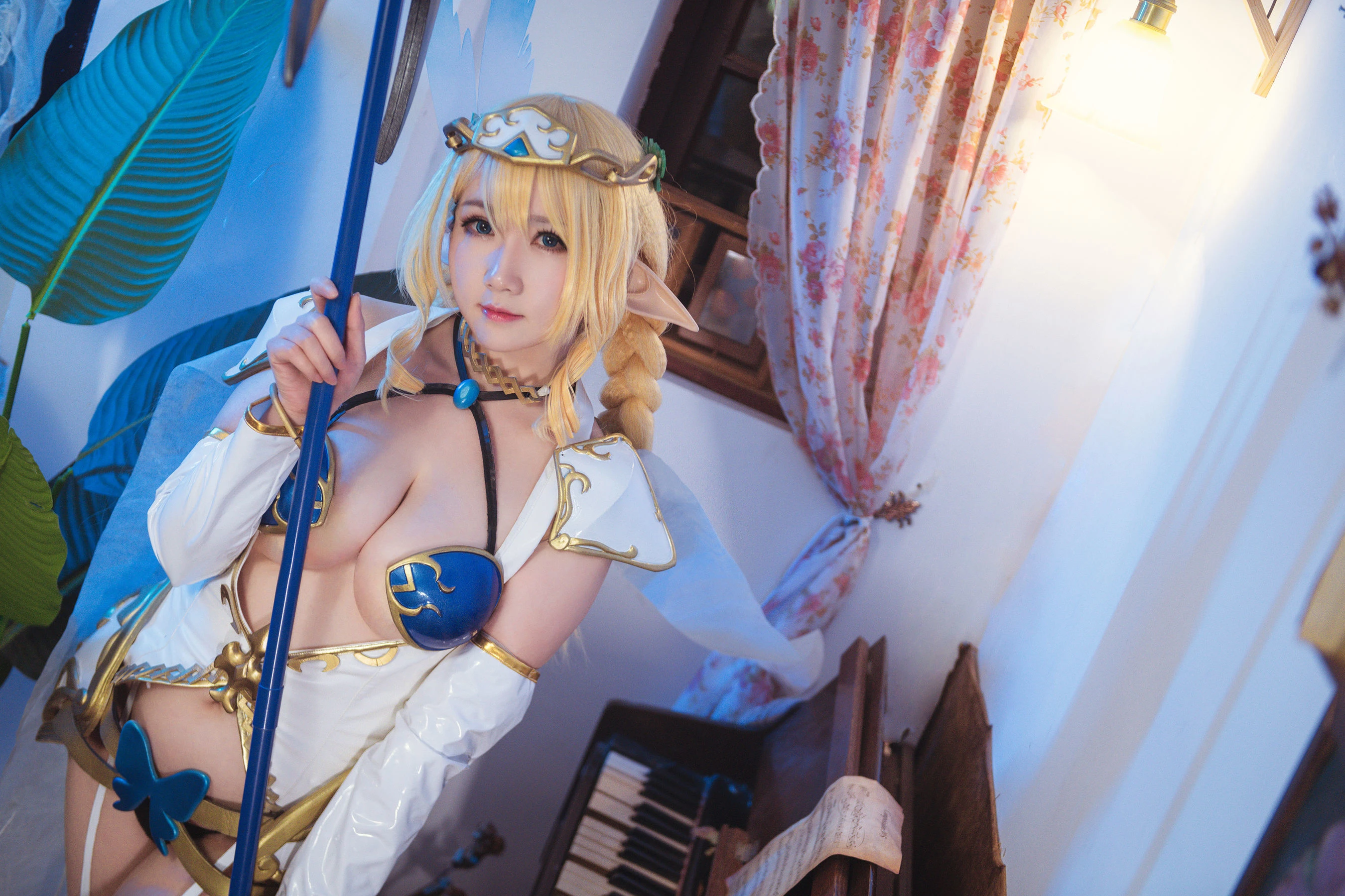 微肉感萌妹是本末末 – 精灵村 [38P]插图4