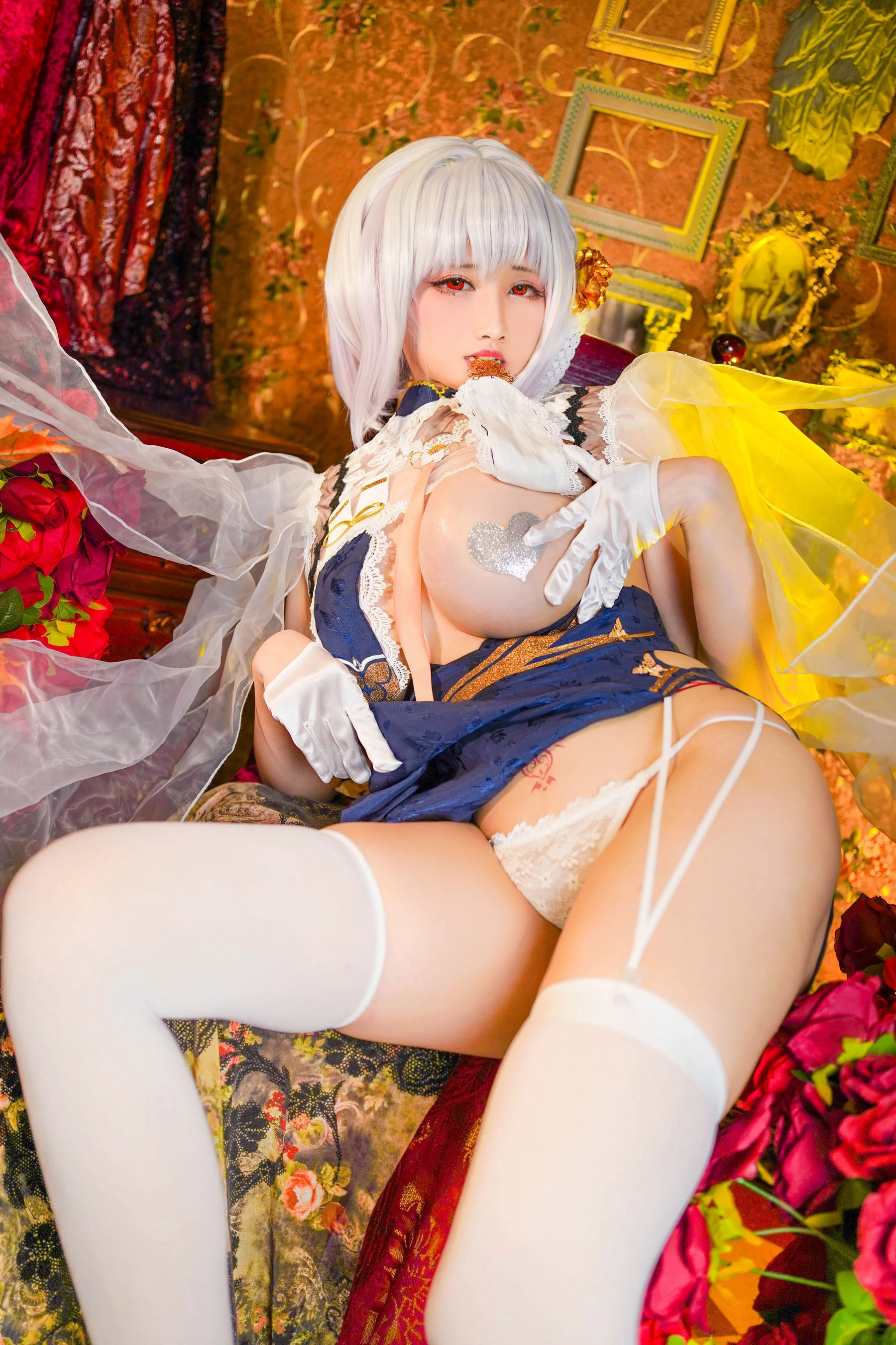 Coser萱-KaYa – 天狼星旗袍 [15P]插图1