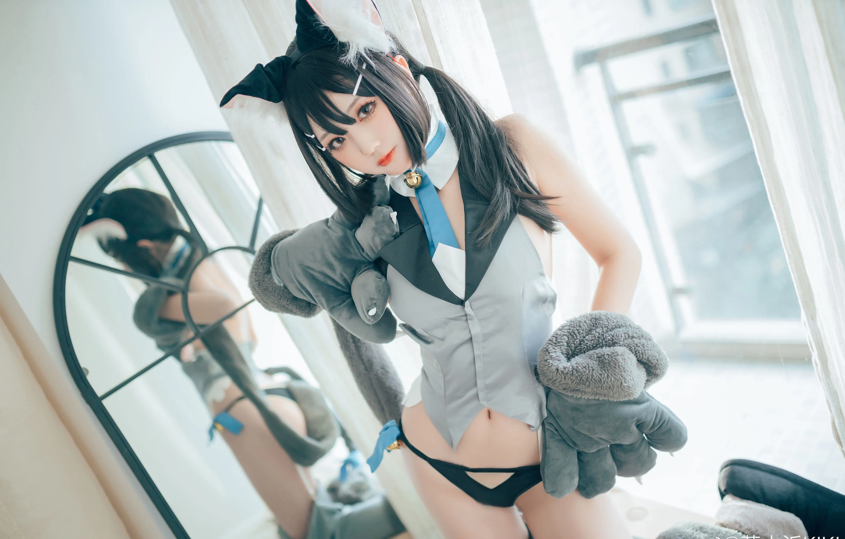 微博萌妹蓝小沂KiKi – 猫娘 [7P]|图集秀