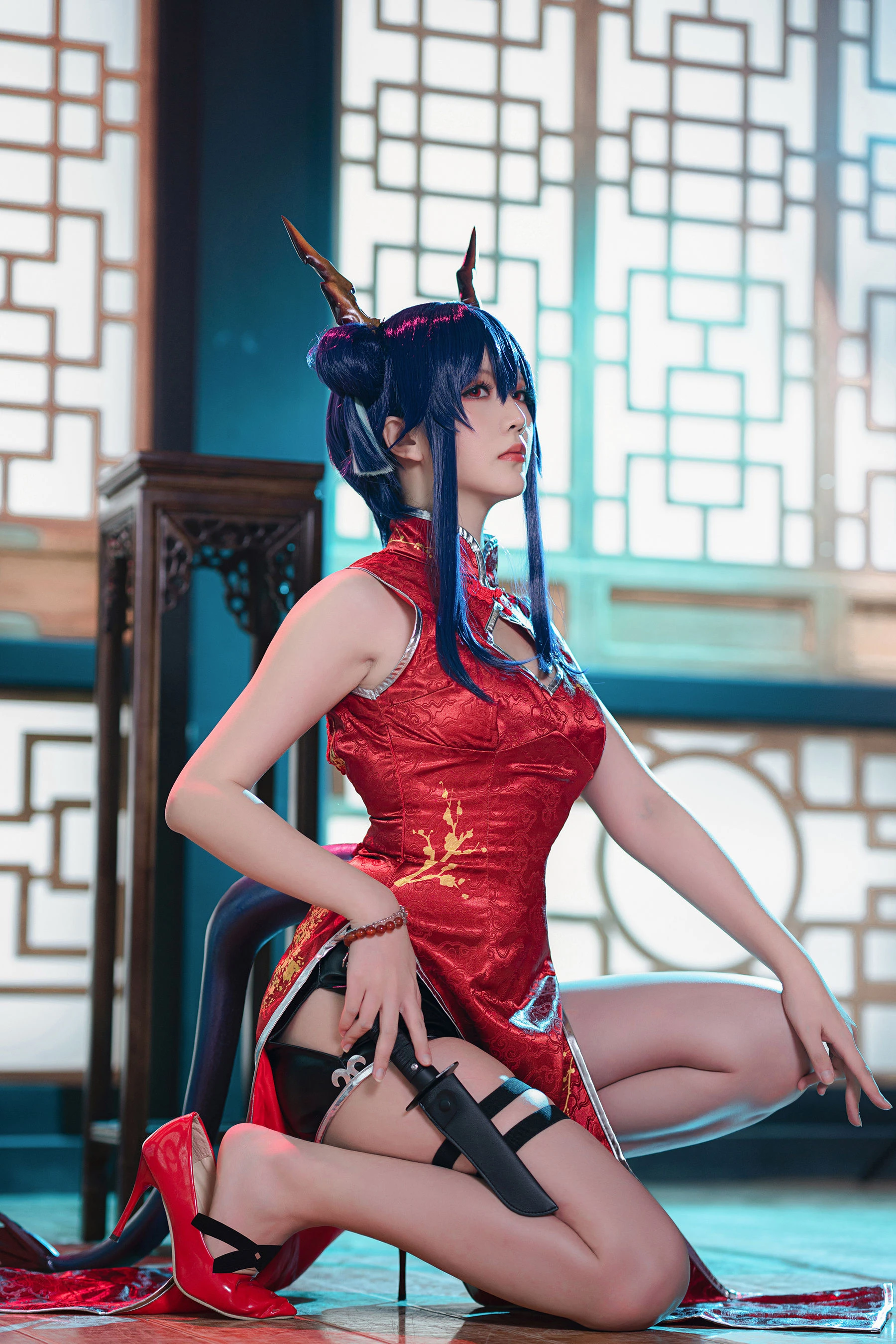 Coser小姐姐星之迟迟 – 明日方舟《陈》 [20P]插图3