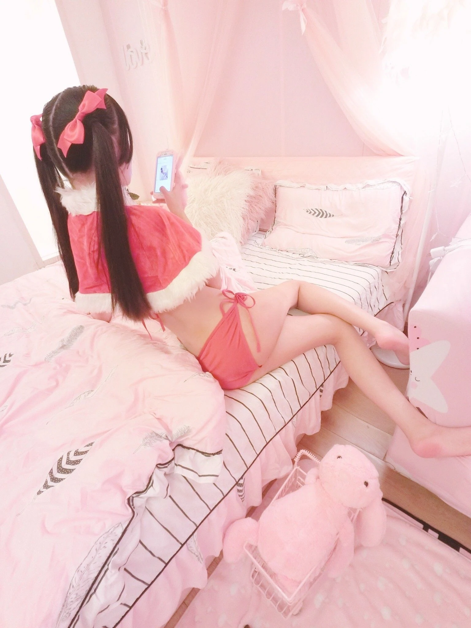 似喵 – 圣诞泳装 [24P]插图3