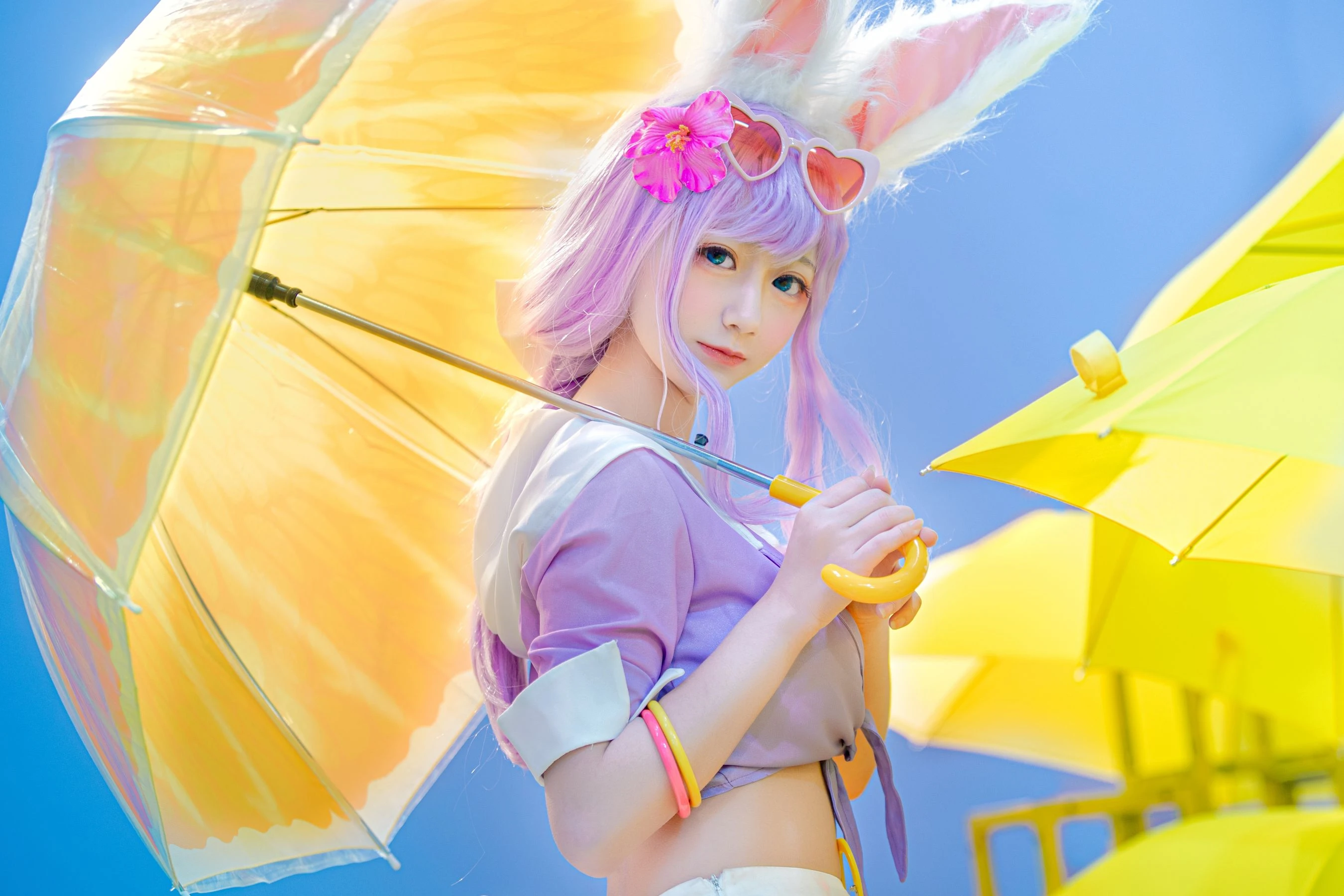 动漫博主弦音sic – 王者荣耀 公孙离蜜橘之夏 [9P]插图3