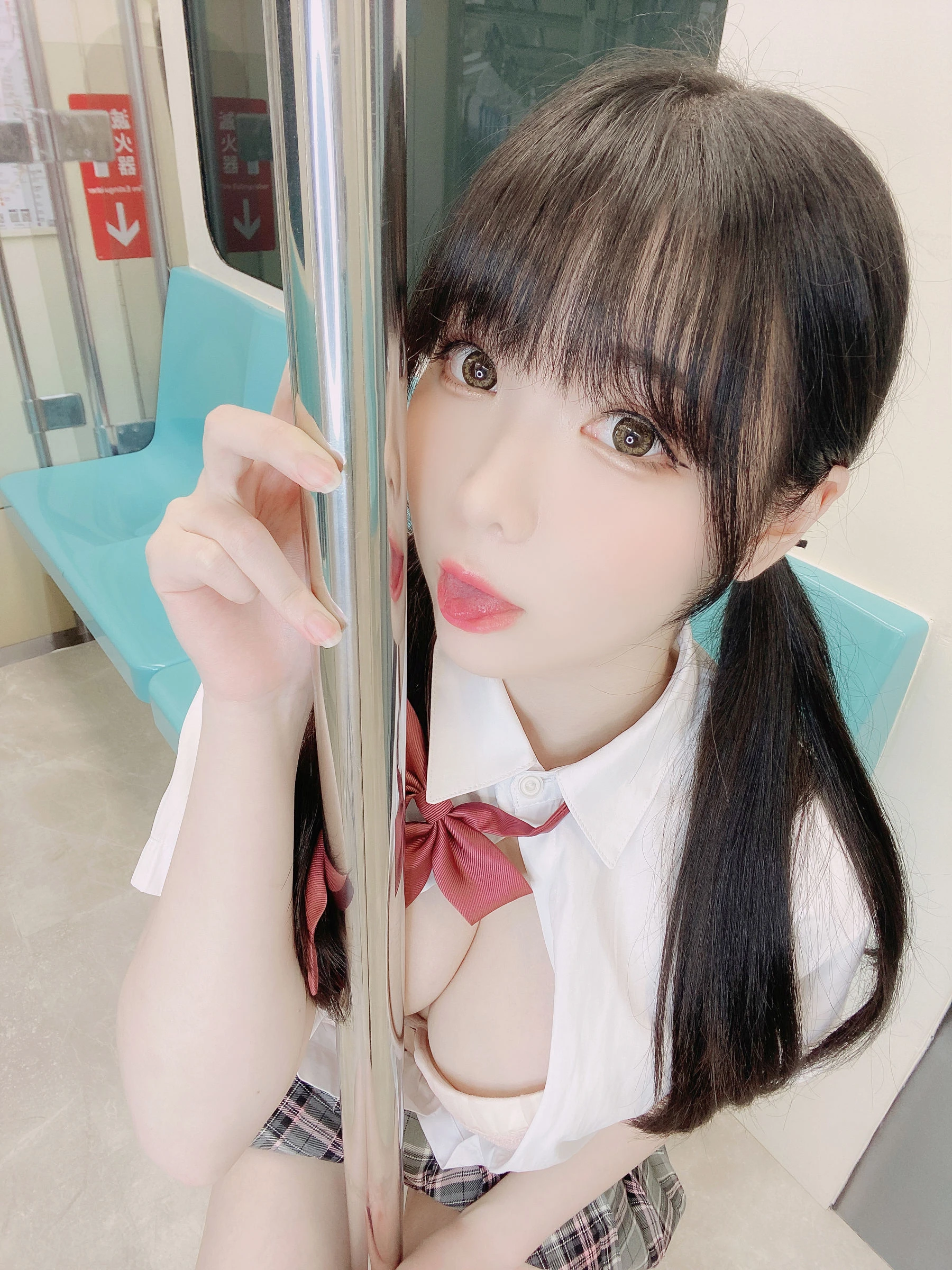 霜月shimo – JK格子裙 [22P]插图6