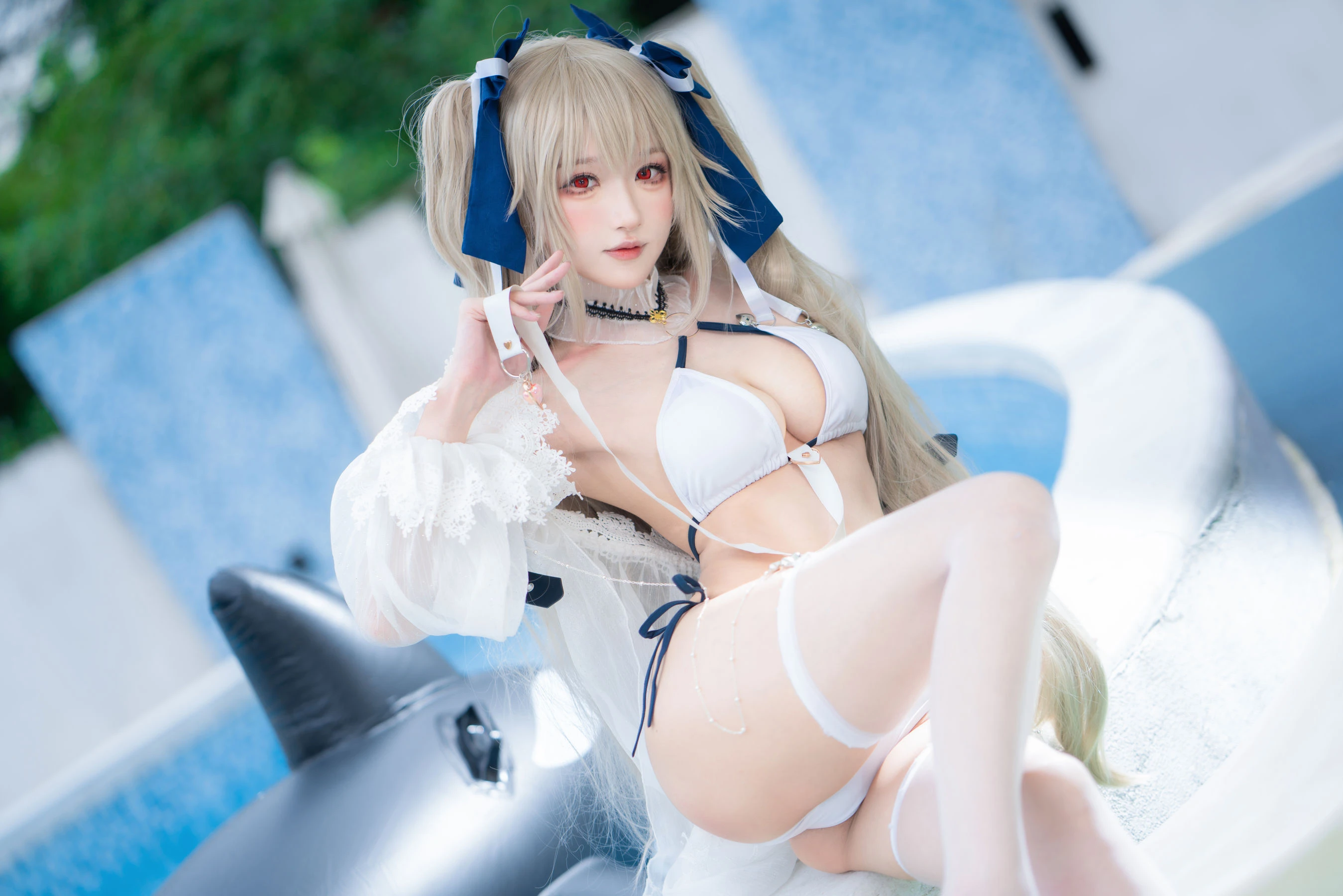 阿包也是兔娘 – 安克雷奇泳装 [35P]插图2