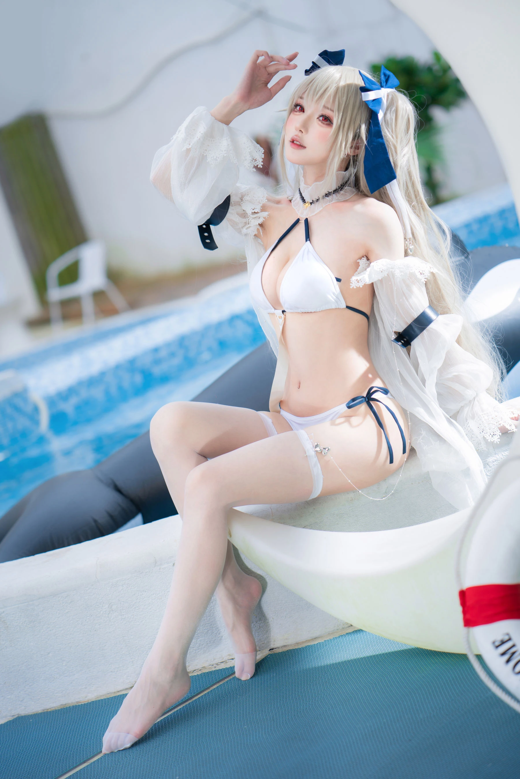 阿包也是兔娘 – 安克雷奇泳装 [35P]插图7