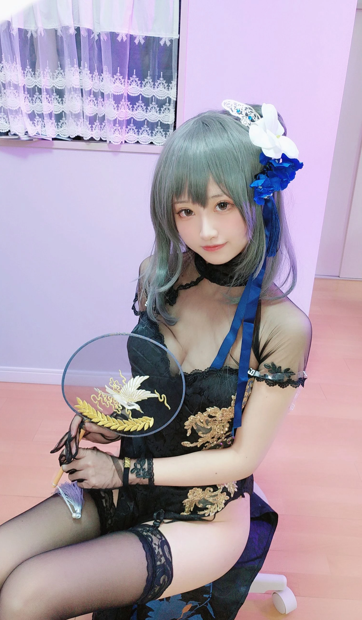 千阳(ちよ) – 路易九世旗袍 [12P]插图3