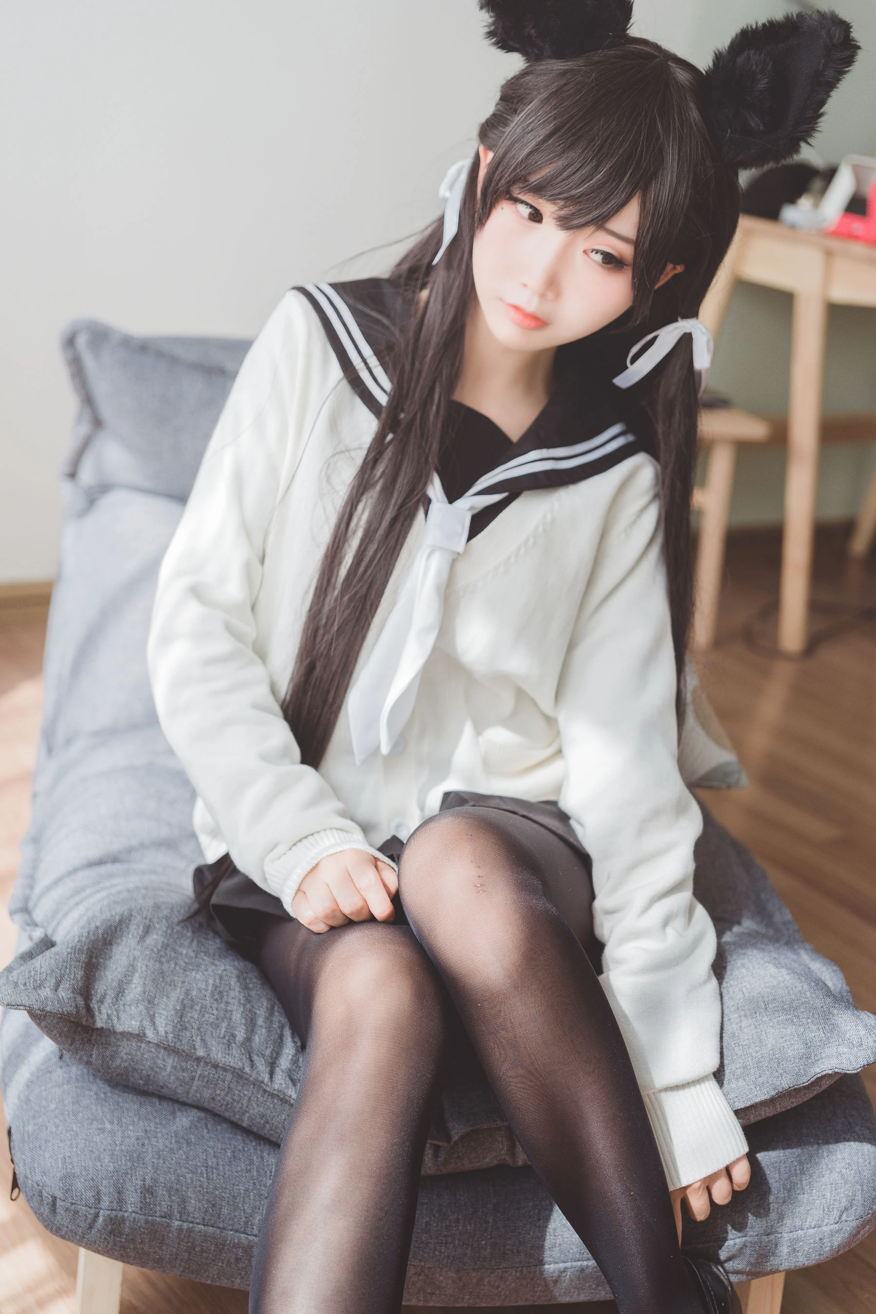 可爱人气Coser面饼仙儿 – 制服爱宕 [16P]插图3