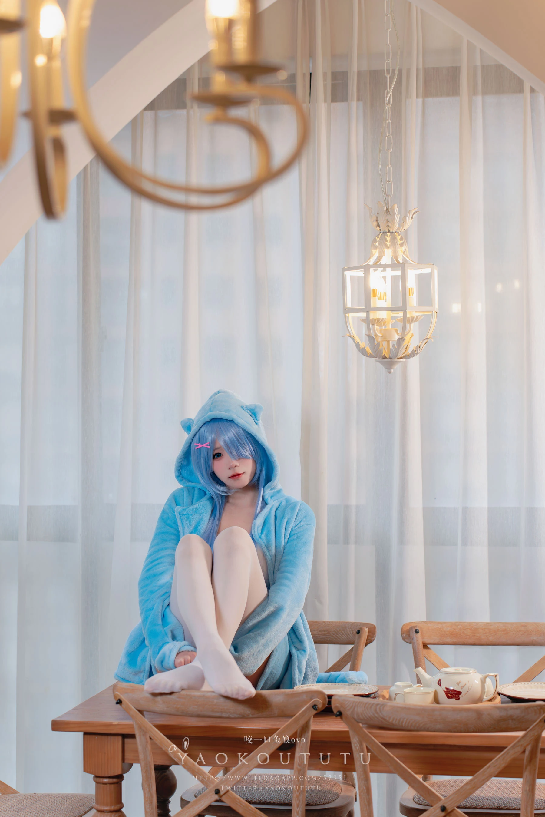 咬一口兔娘 – 蕾姆喵喵 [49P]插图6