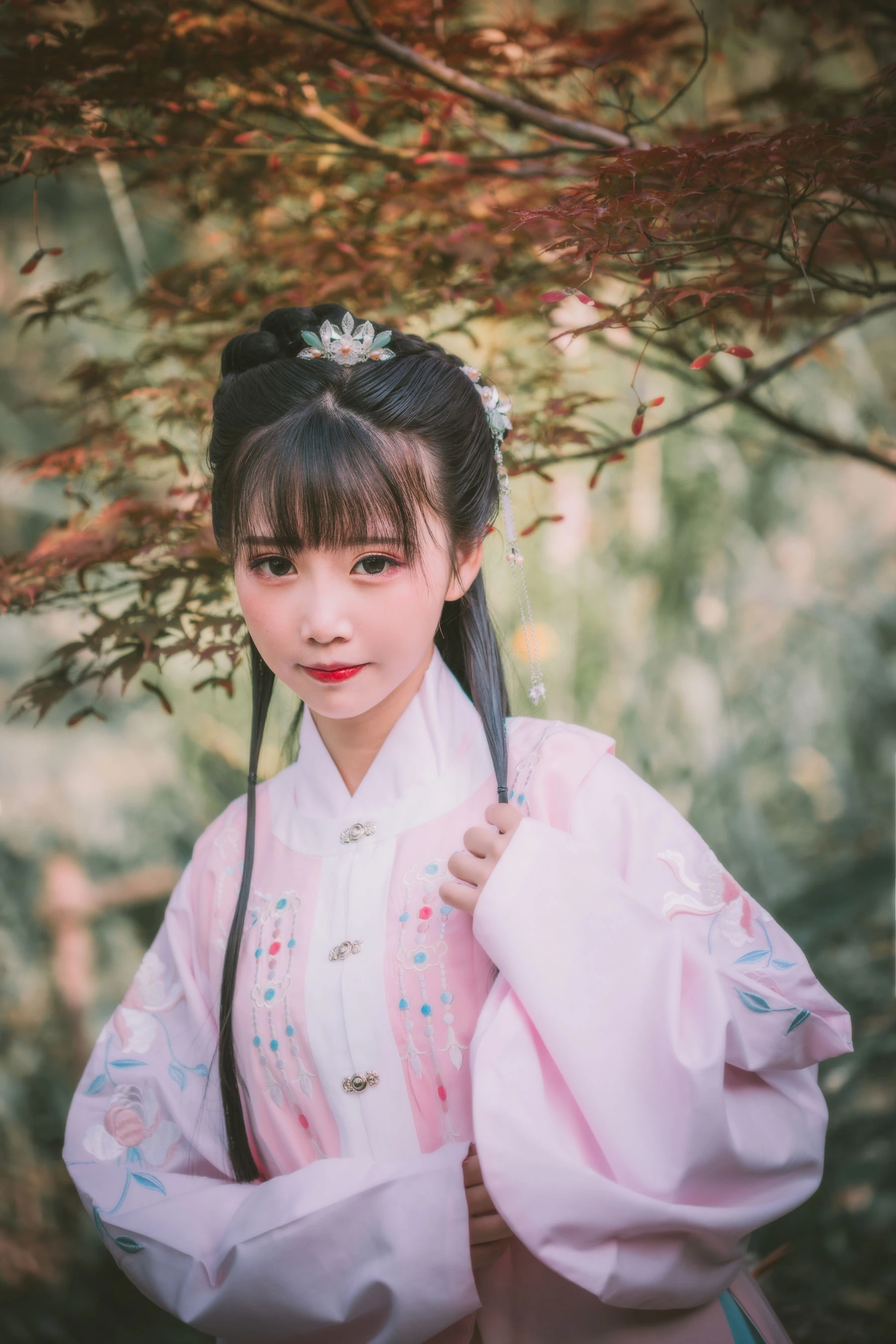 可爱人气Coser面饼仙儿 – 明治汉服 [22P]插图1