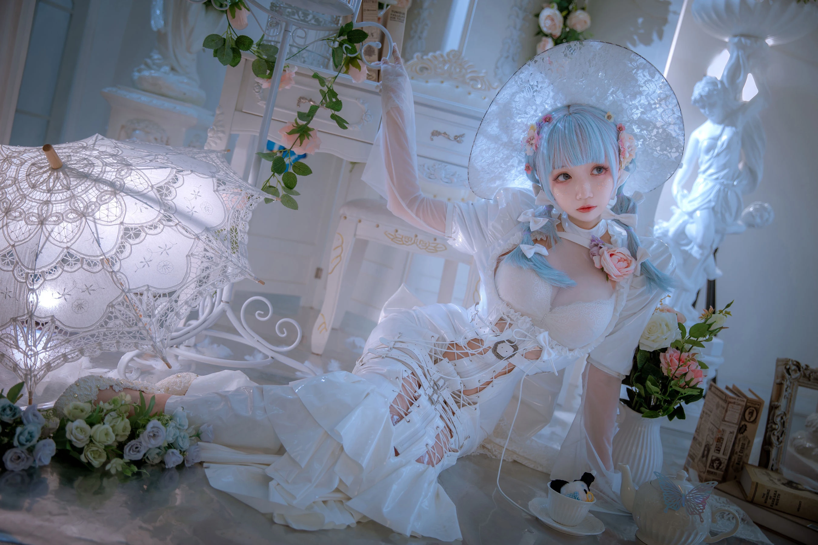 小野寺地瓜 – 纯白魔女 [15P]插图1