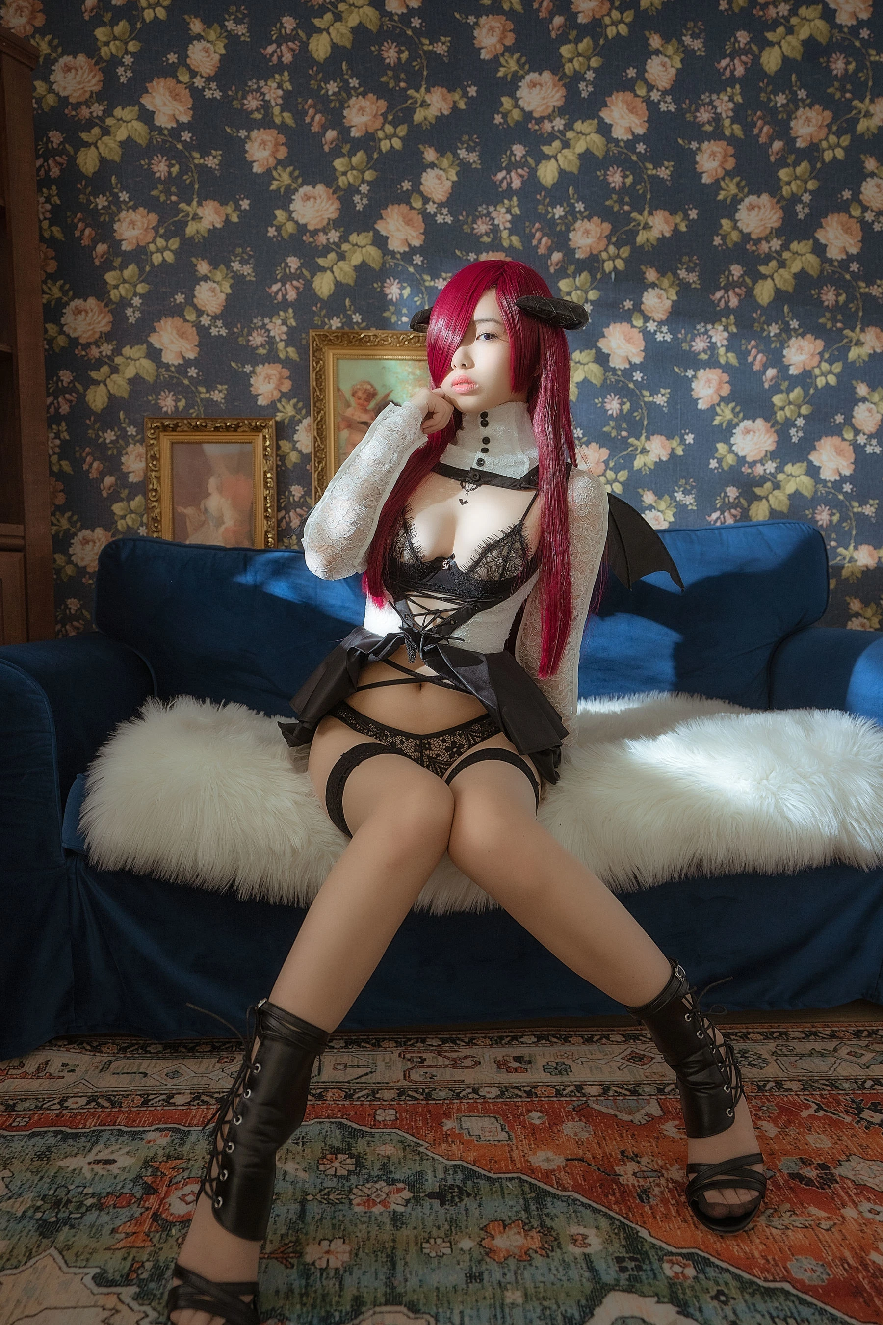 [萝莉COS] 雯妹 – 魅魔 the countess of devil [38P]插图3