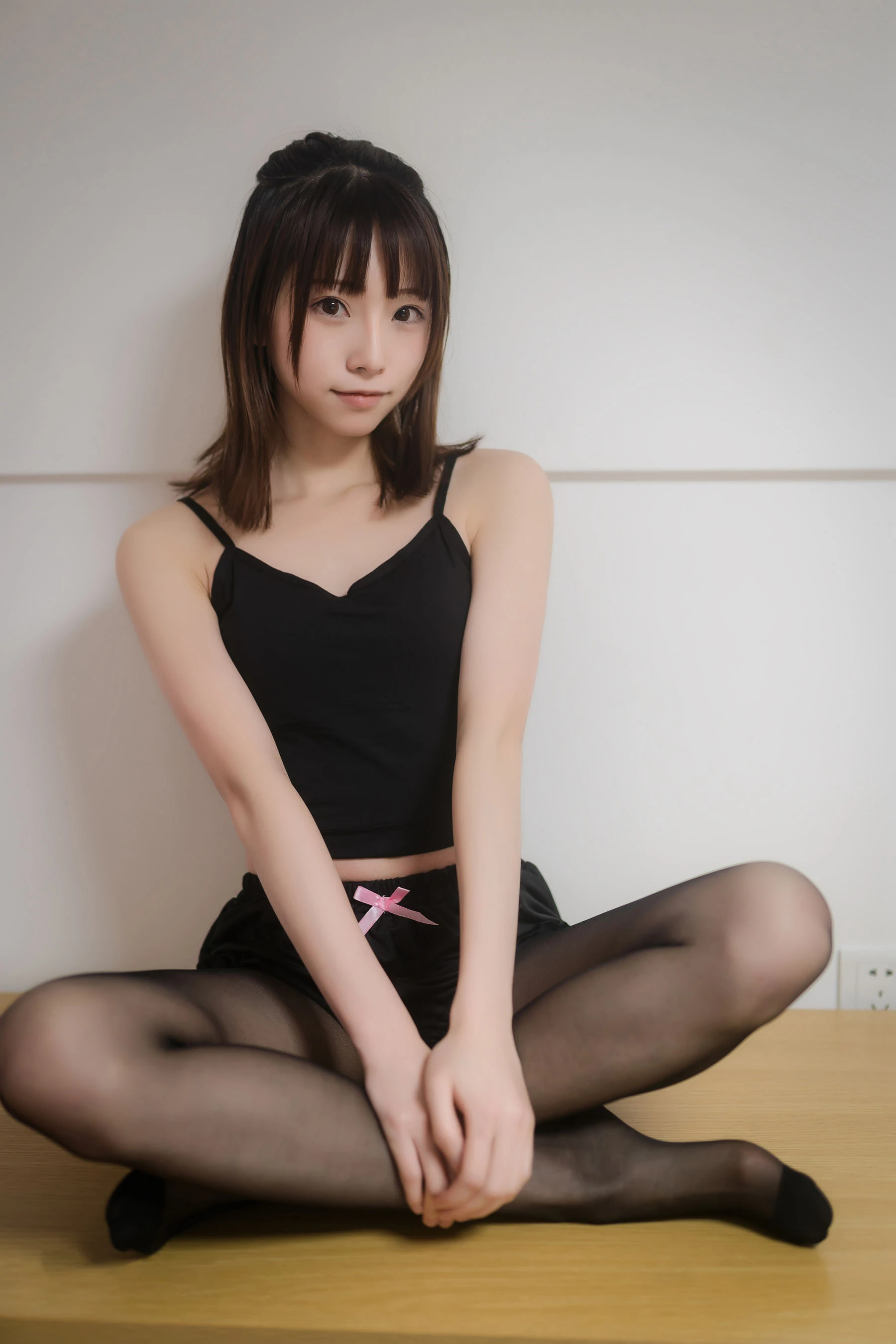 动漫博主Kitaro_绮太郎 – 黑丝套装 [40P]插图4