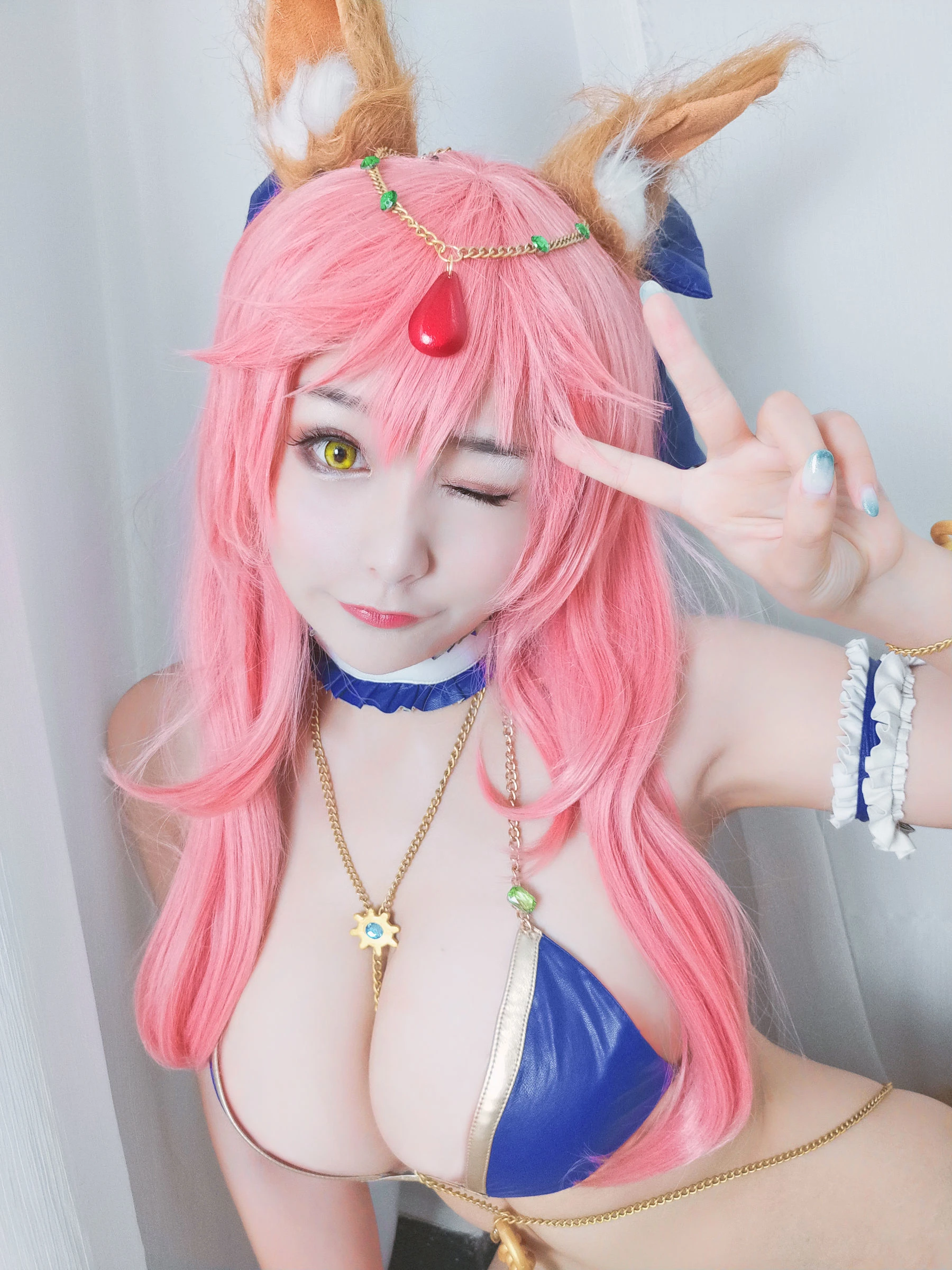 性感Coser三刀刀Miido 玉藻前 [14P]插图1