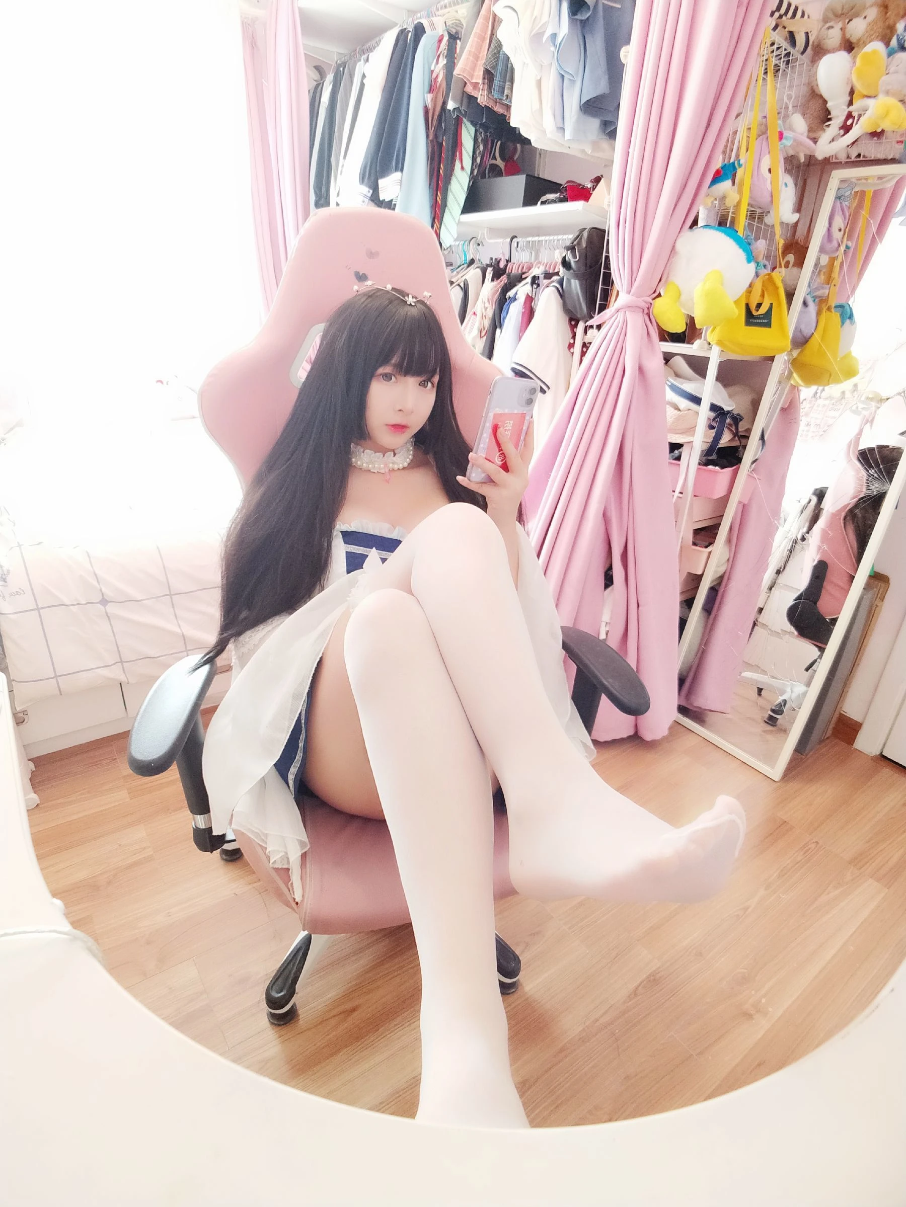 二次元美女古川kagura 白丝 [44P]插图2