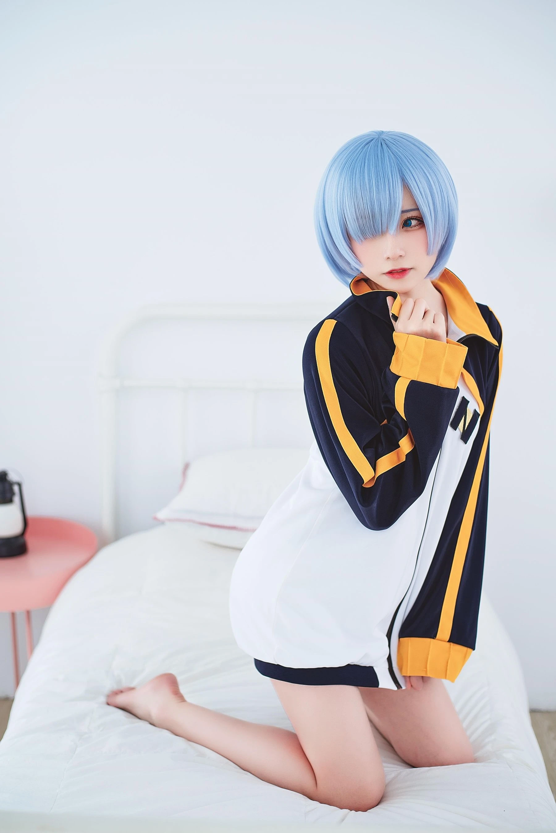 动漫博主Kitaro_绮太郎 – 蕾姆运动服 [18P]插图3