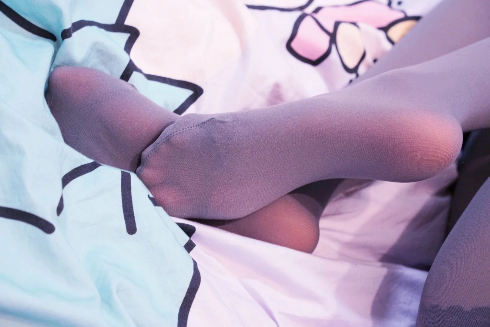 萌妹子眼酱大魔王w – 30D灰蕾丝胖次 [13P]插图5