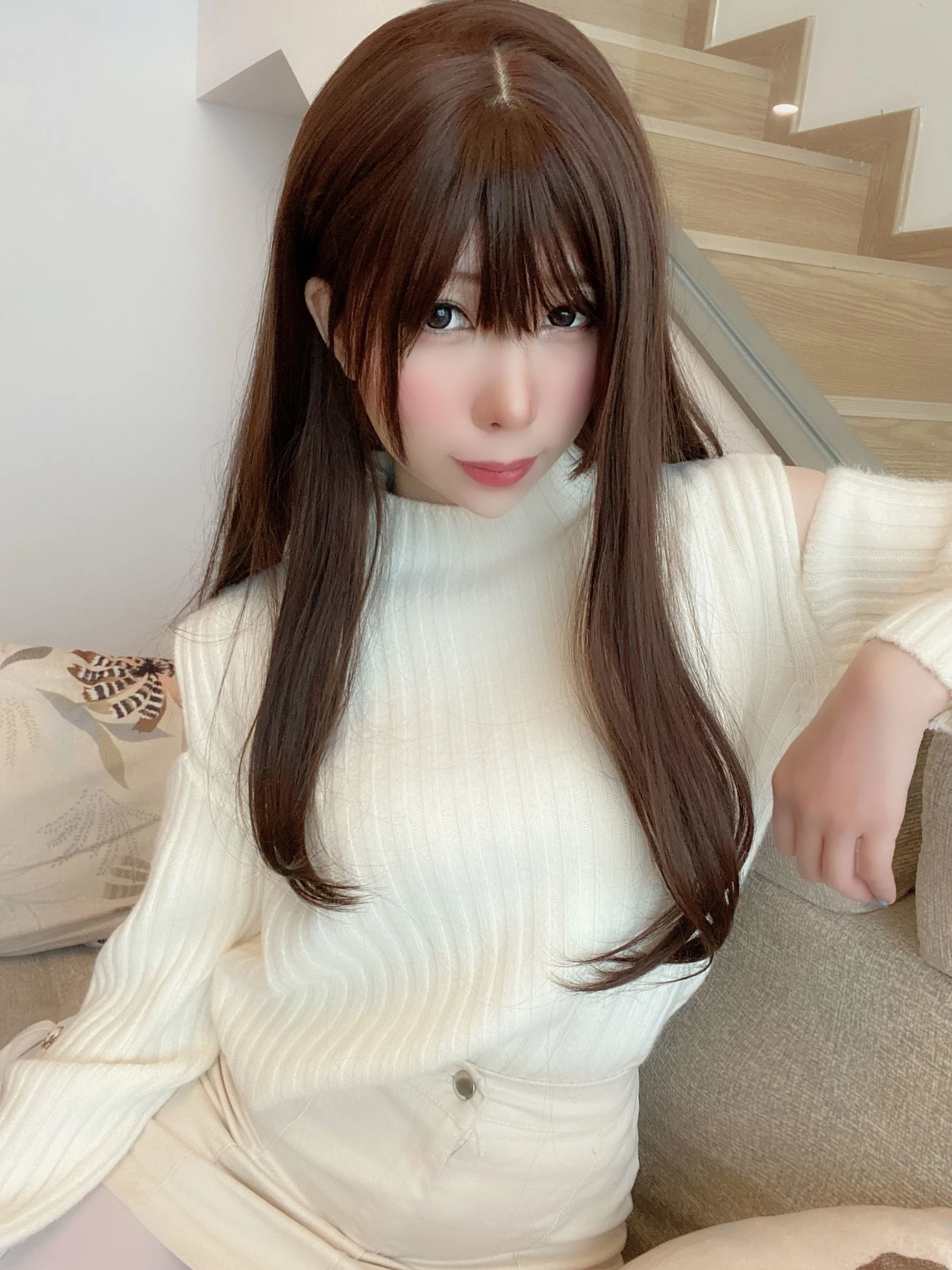 二次元巨乳美女鹿野希 – 草莓女友 [73P]插图5