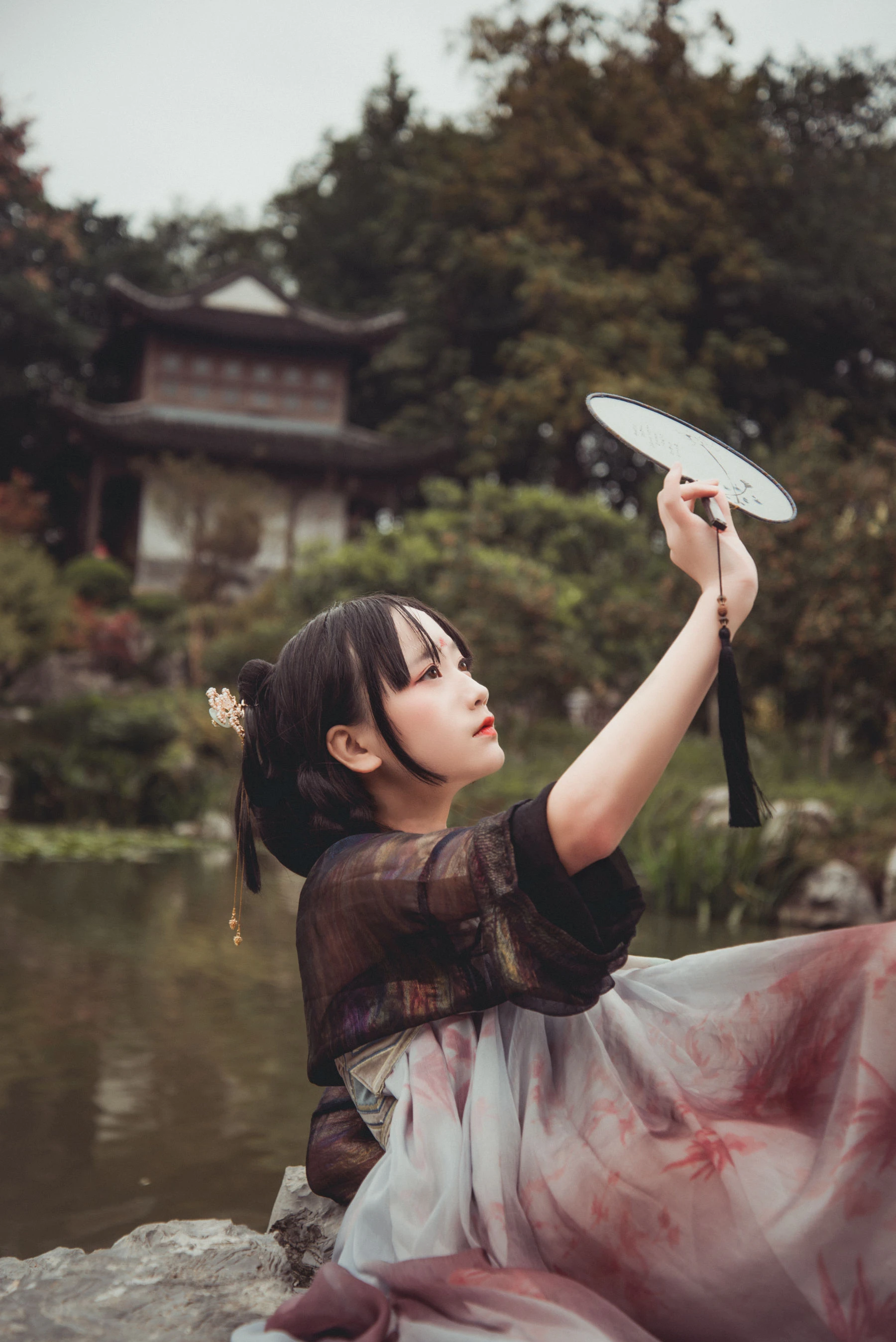 动漫博主弦音sic – 汉服 长生殿 [9P]插图1