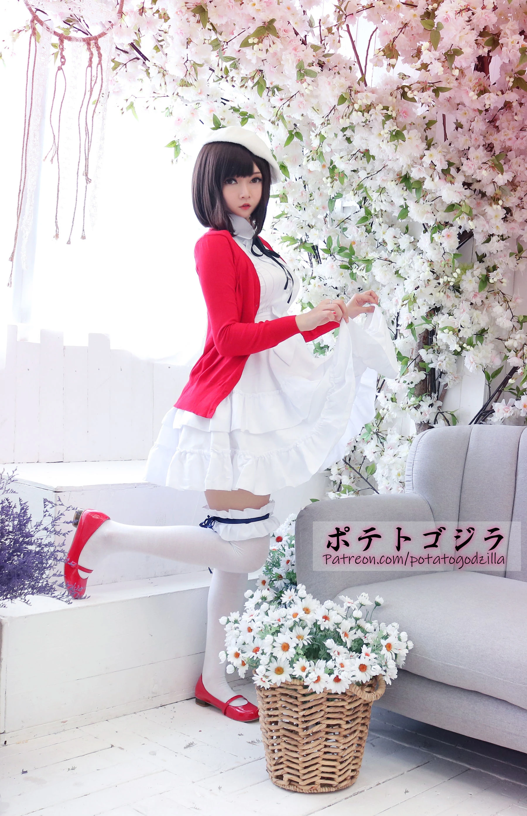 Coser小姐姐Potato Godzilla – Megumi Kato [28P]插图1