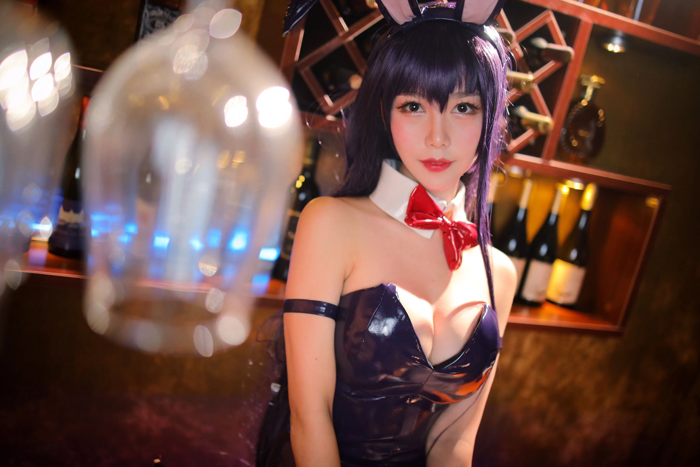 抖娘-利世 – 霞之丘诗羽 兔女郎 [40P]插图4