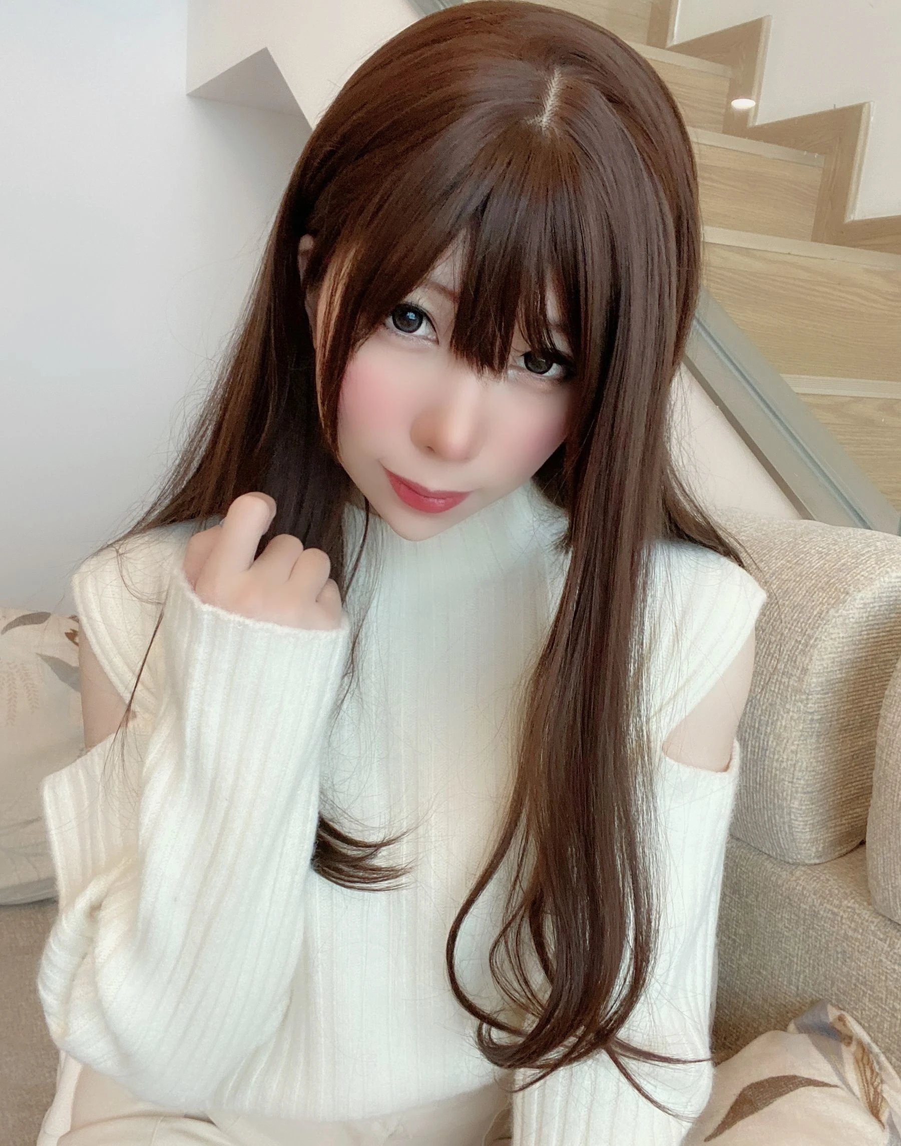 二次元巨乳美女鹿野希 – 草莓女友 [73P]插图1