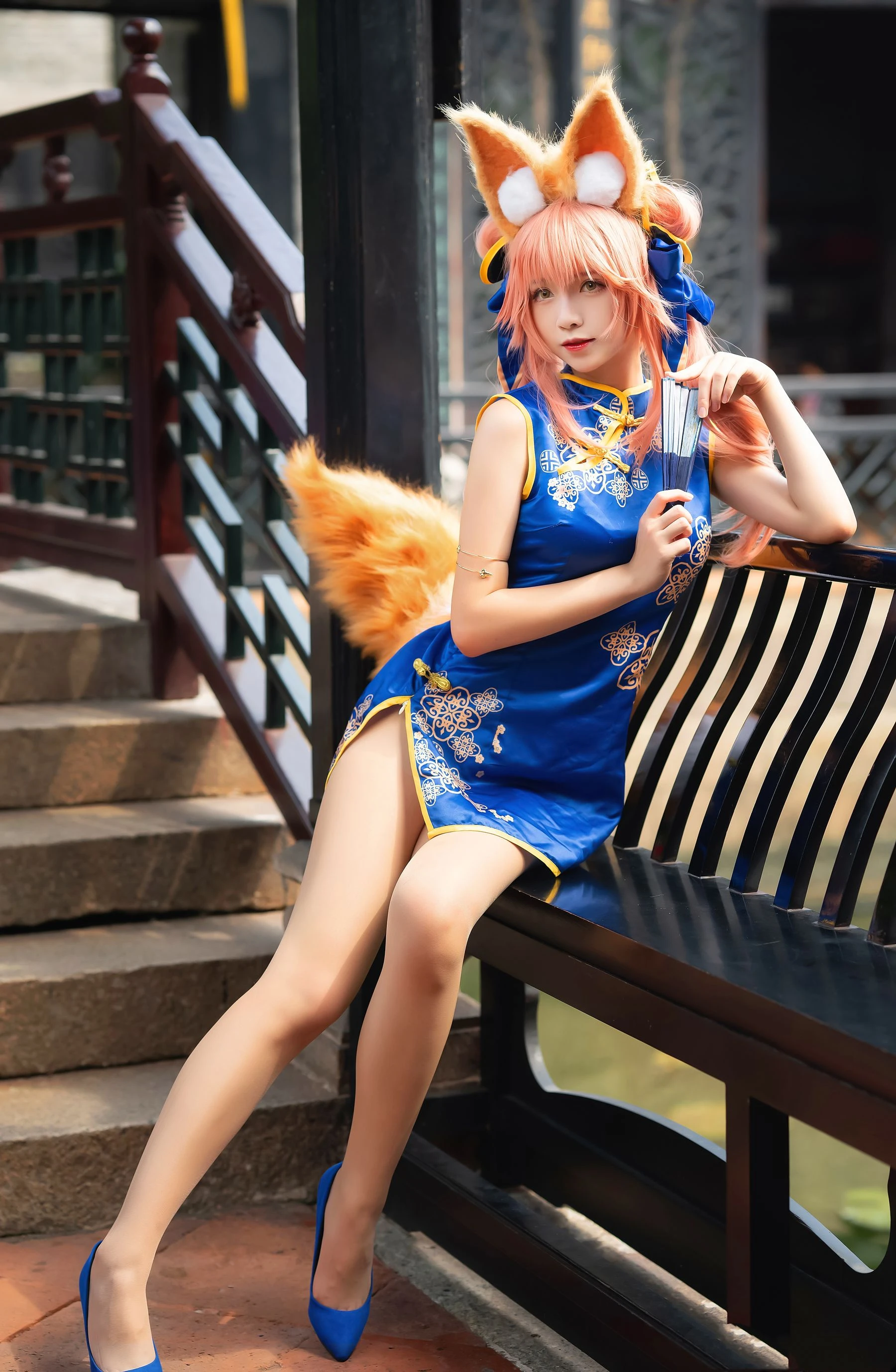 动漫博主大大卷卷小卷 – 玉藻前旗袍 [8P]插图3