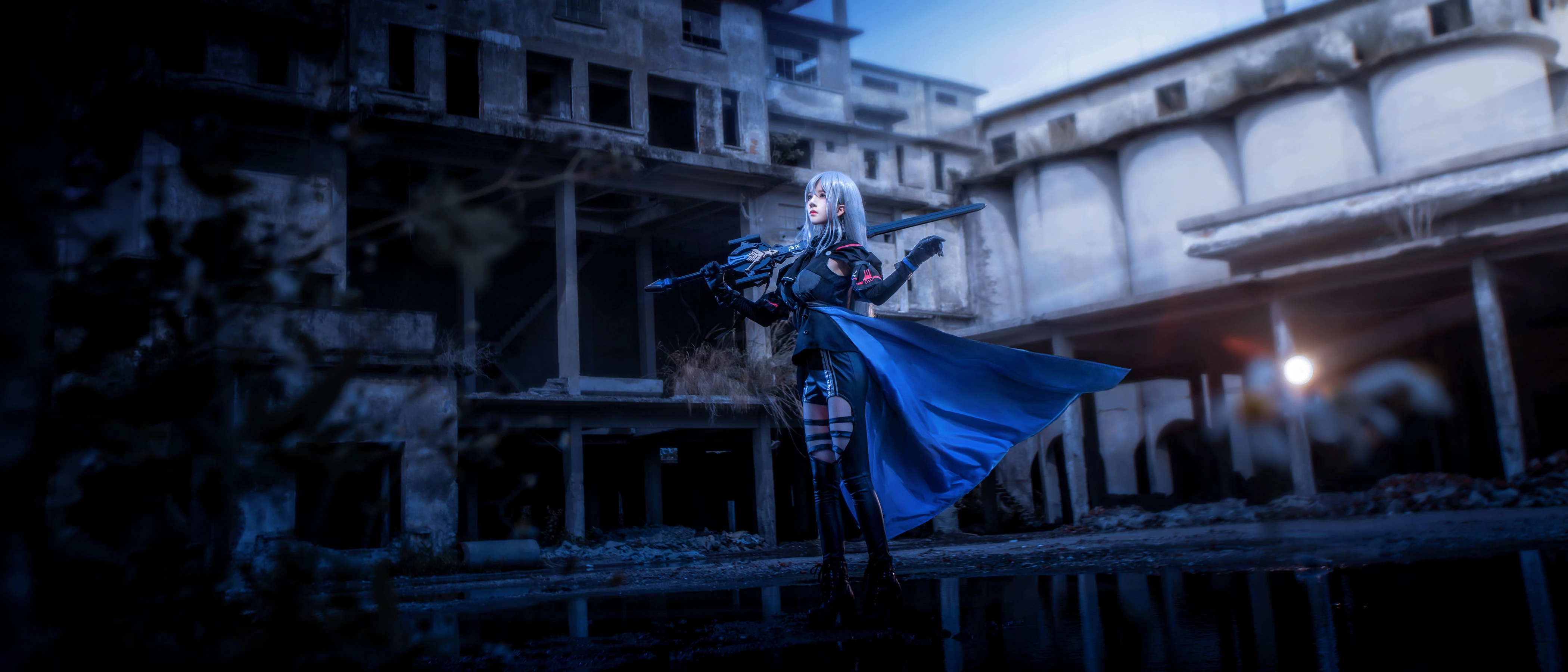 桜桃喵 – 斯卡蒂 [16P]插图1