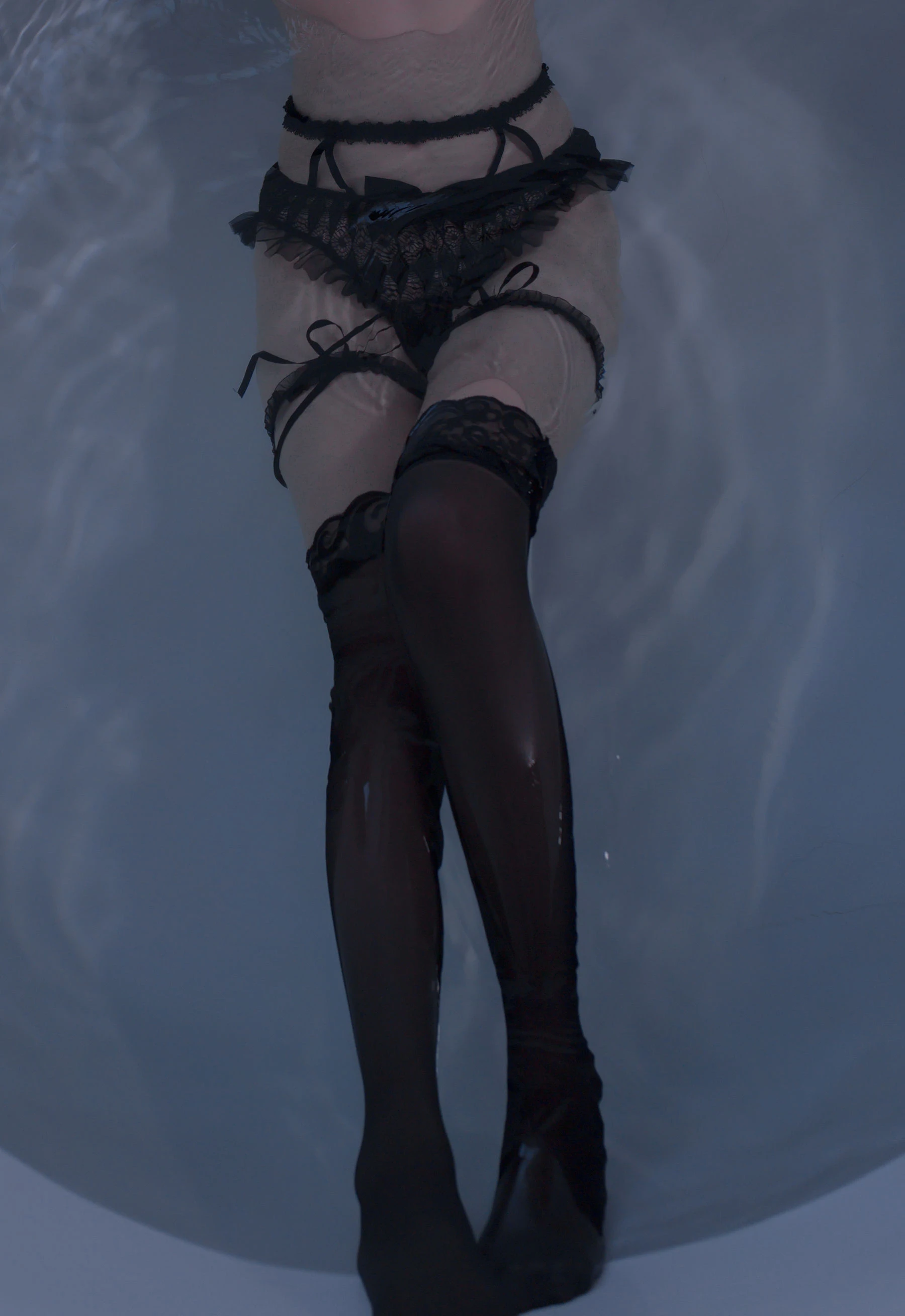 疯猫ss – 蓝色忧郁 [36P]插图4