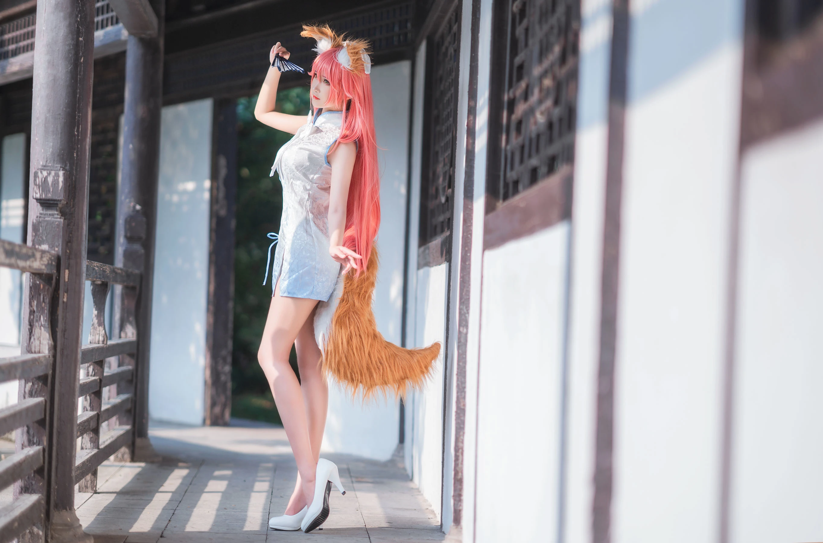 微博妹子三度_69 旗袍玉藻前 [41P]插图2