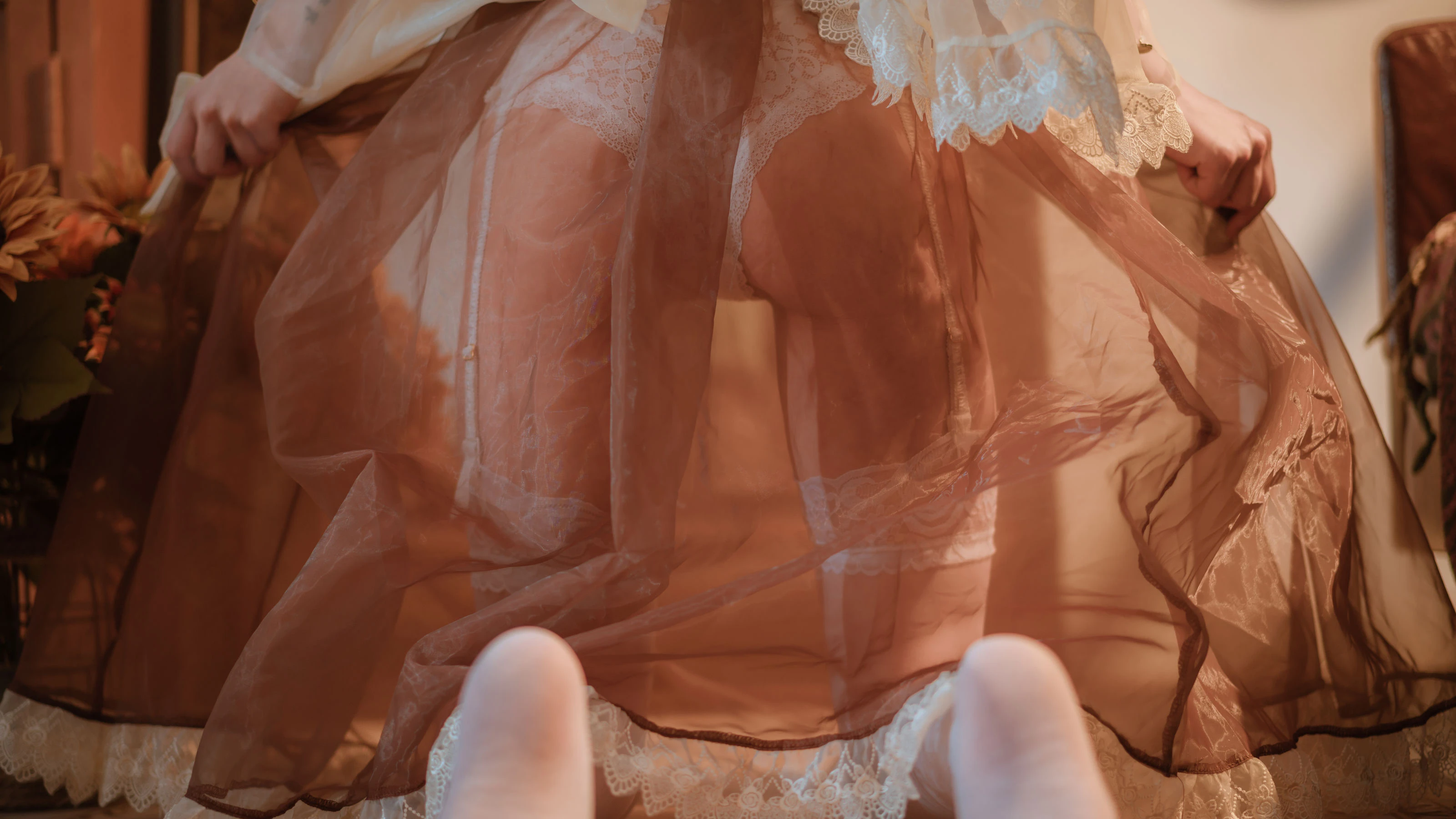 COS少女星野咪兔 透明女仆 [59P]插图3