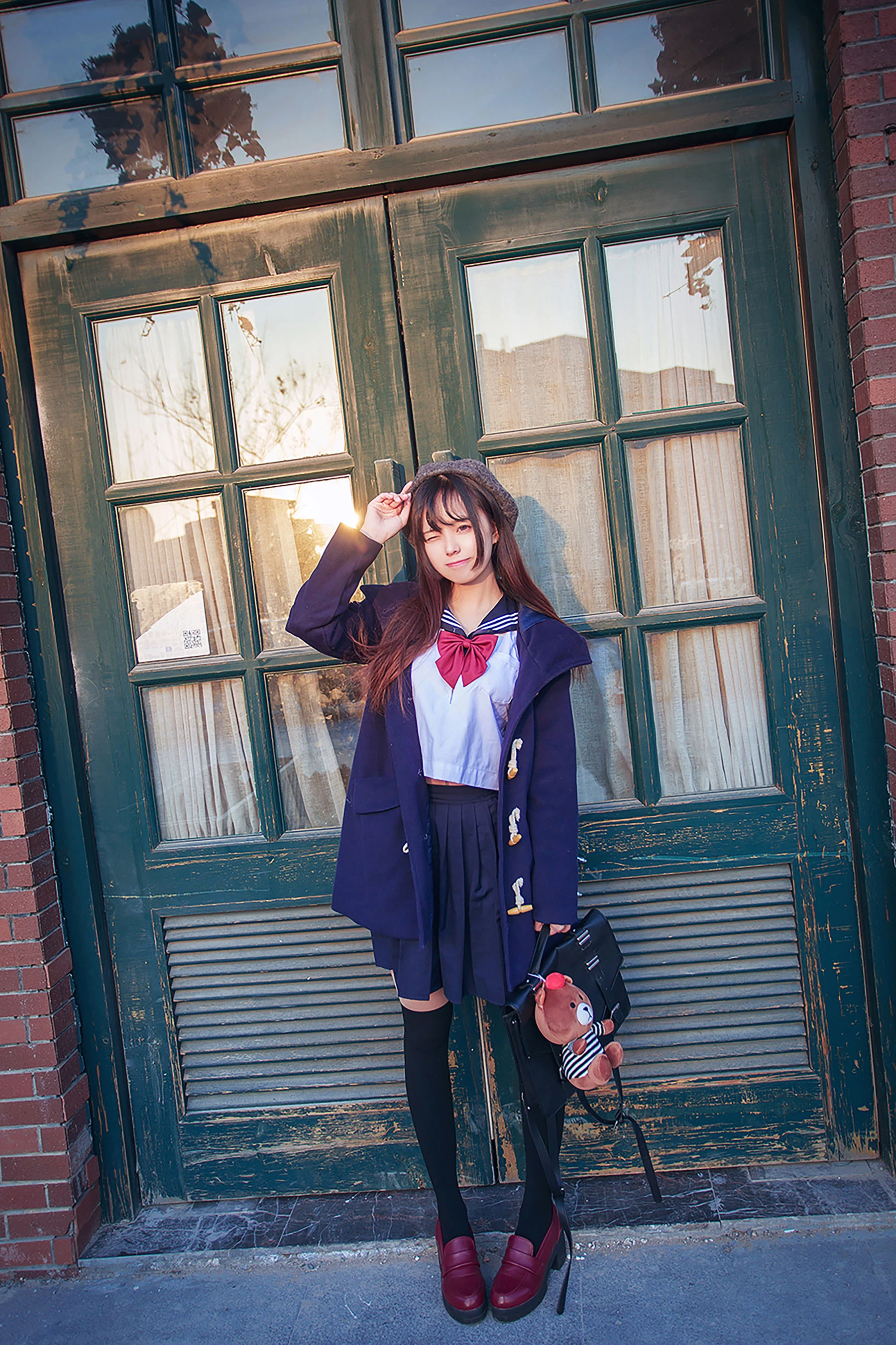 萌系小野妹子w JK黑丝 [9P]插图5