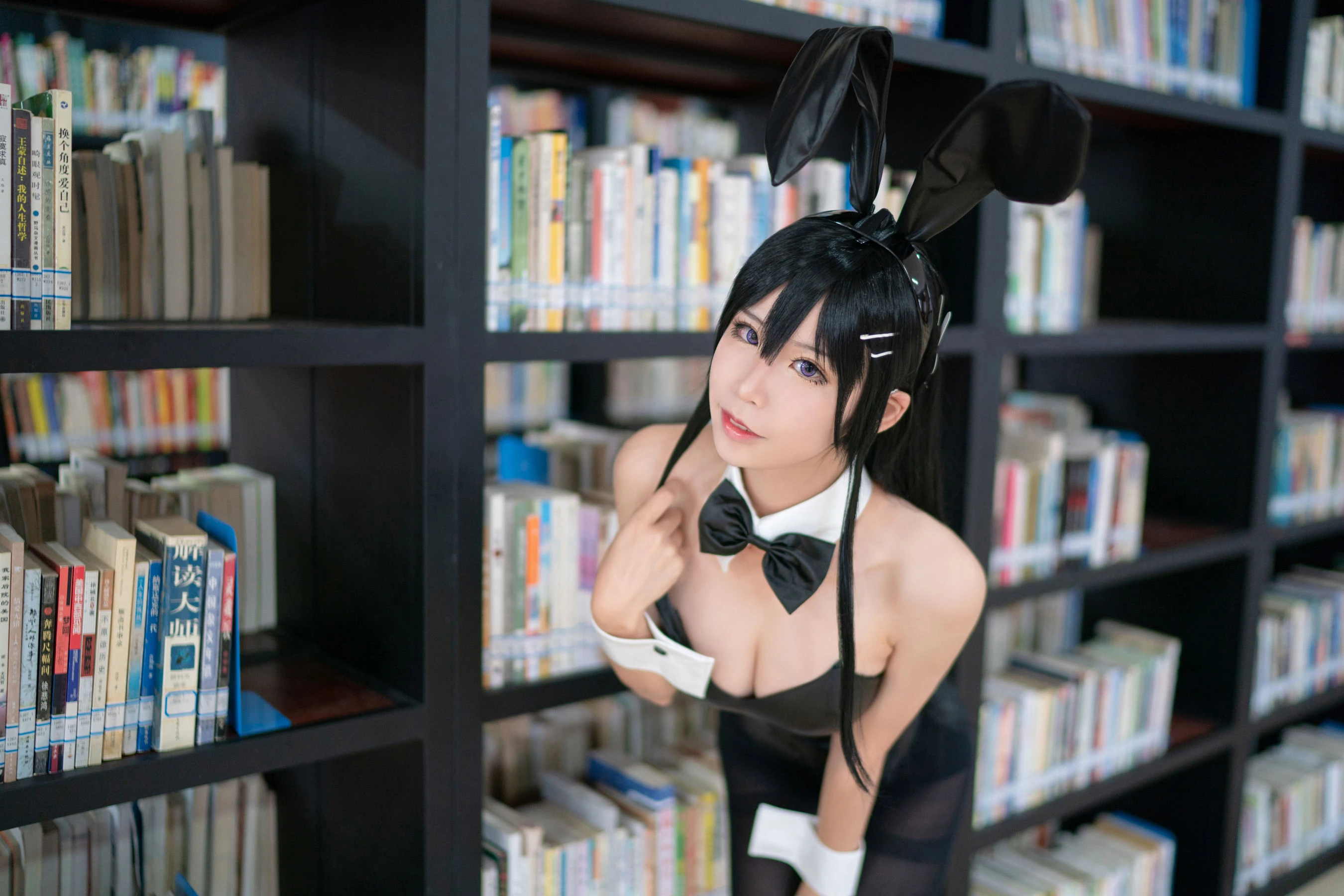 动漫博主爱老师_PhD – 兔女郎学姐 [8P]|图集秀