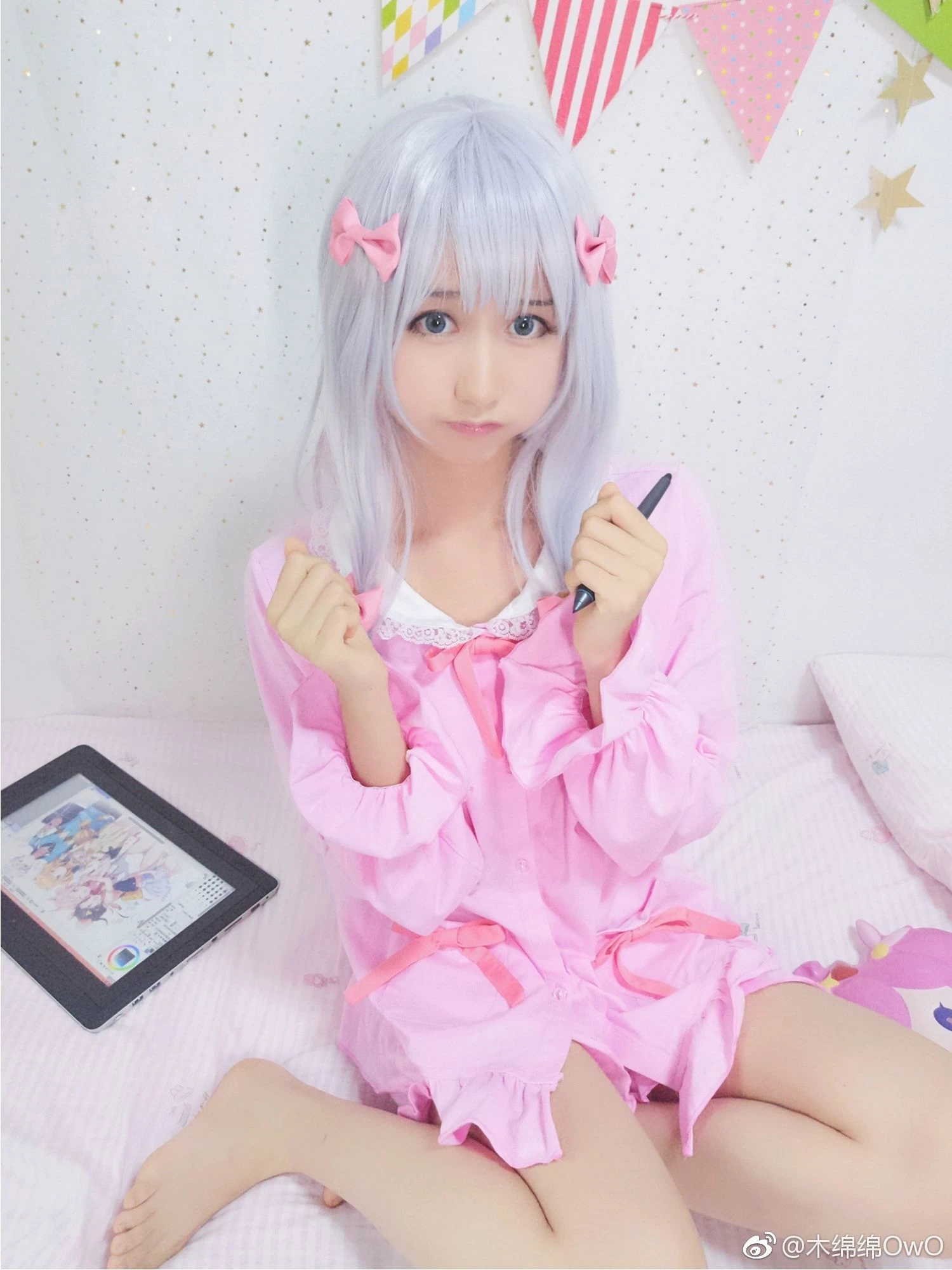 [萝莉COS] 木绵绵OwO – 微博生活照自拍精选合集 [120P]插图2