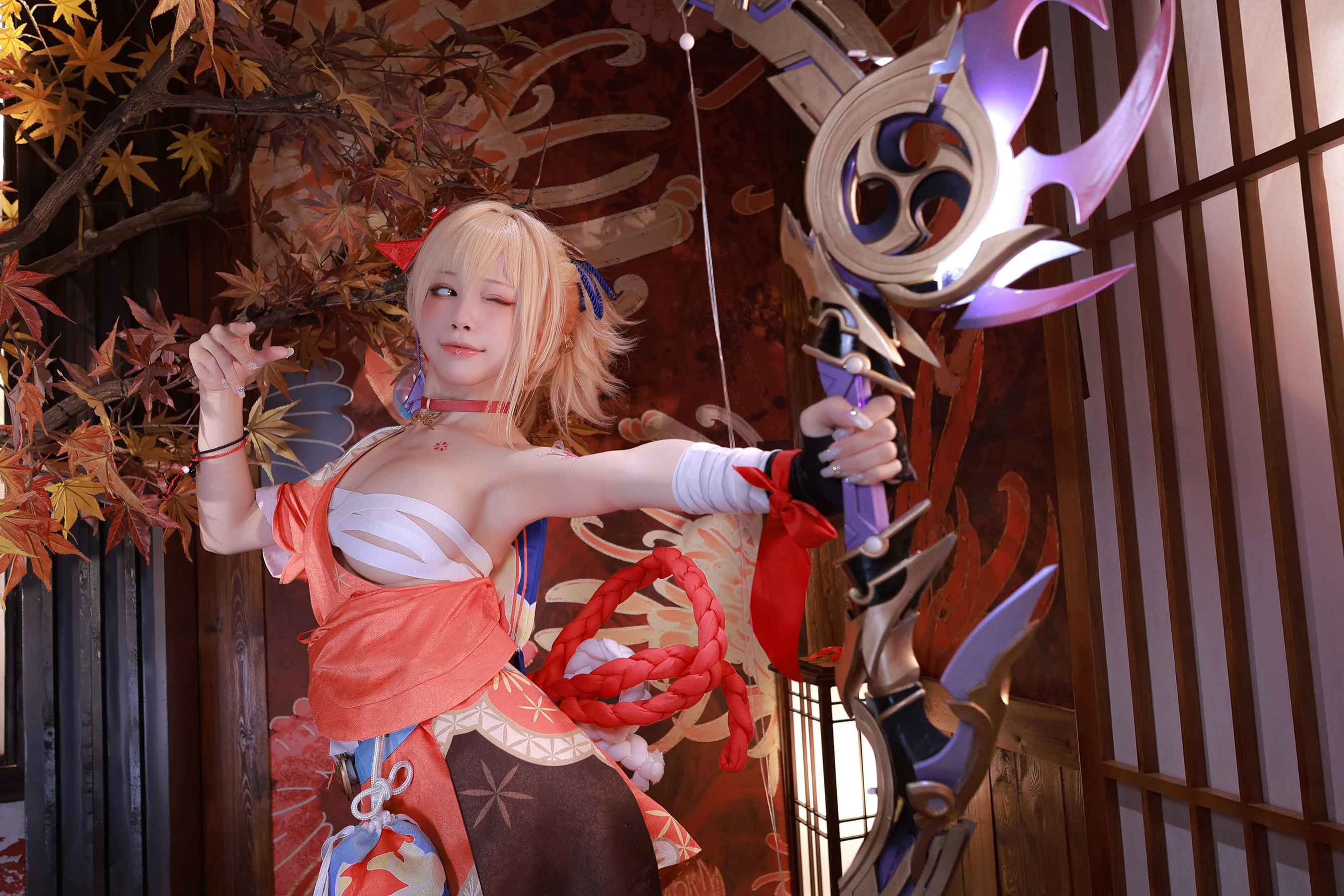 动漫博主水淼aqua – 宵宫 [101P]插图4