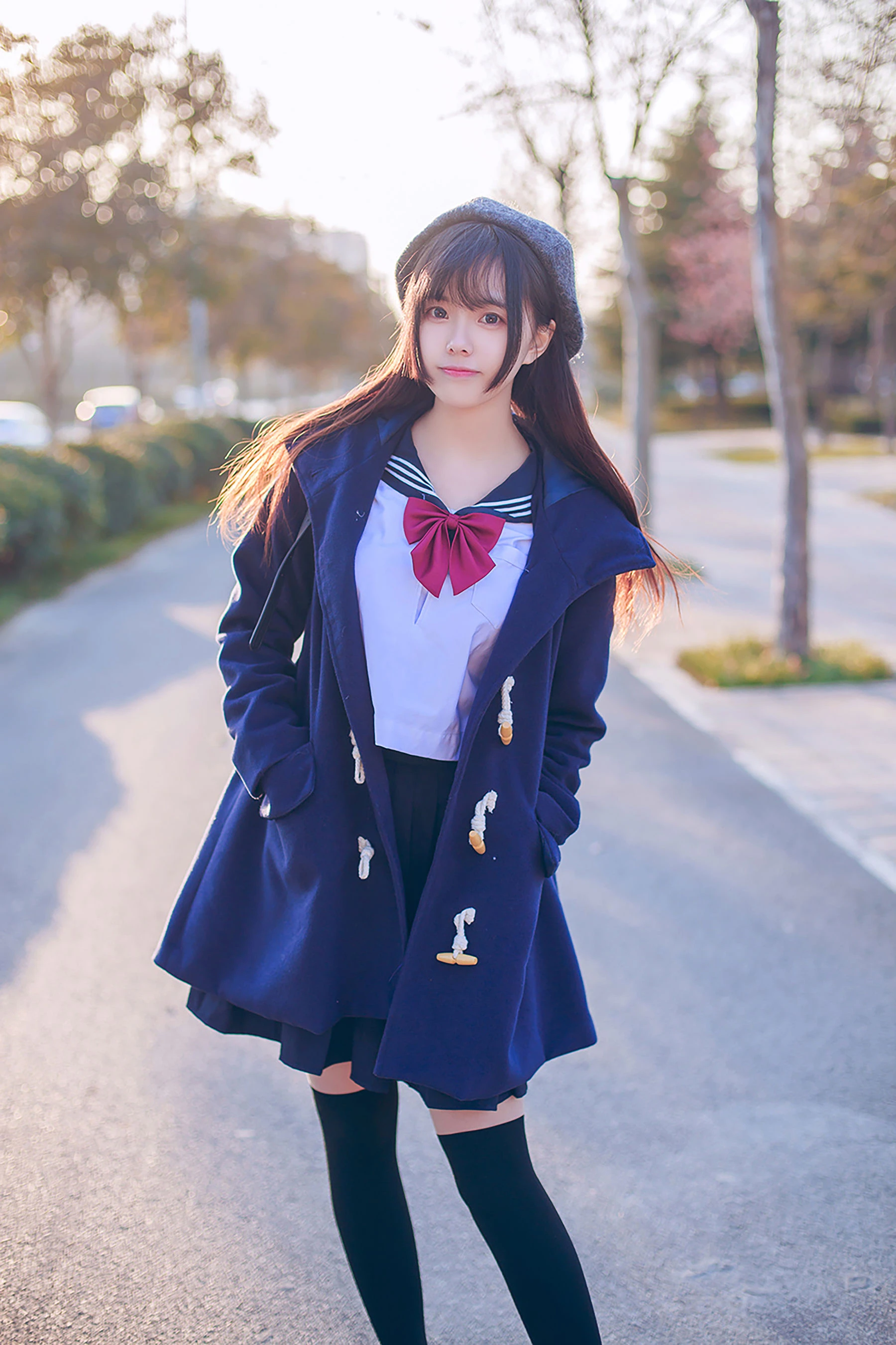 萌系小野妹子w JK黑丝 [9P]插图2