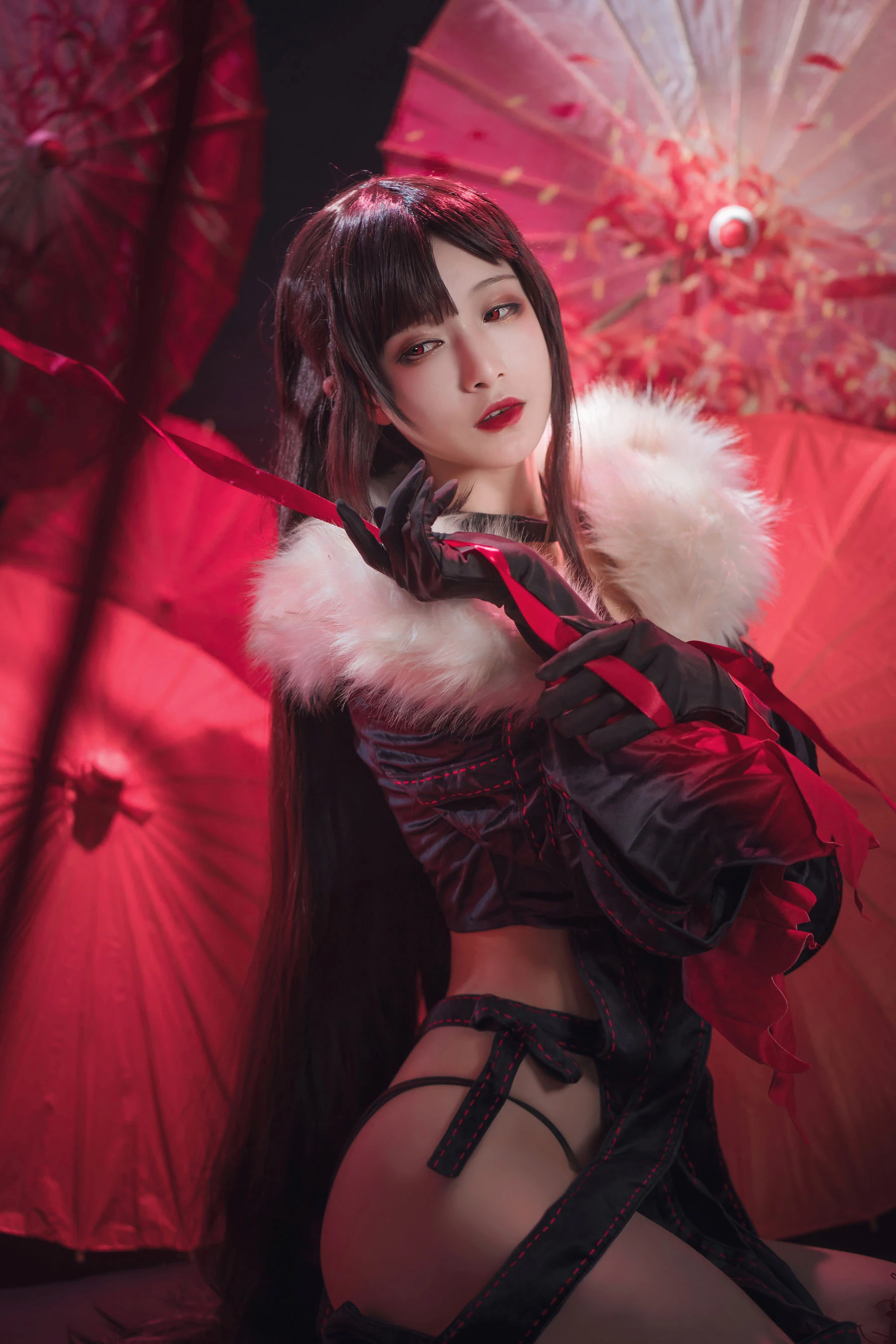 动漫博主铁板烧鬼舞w – 虞美人 [26P]插图1