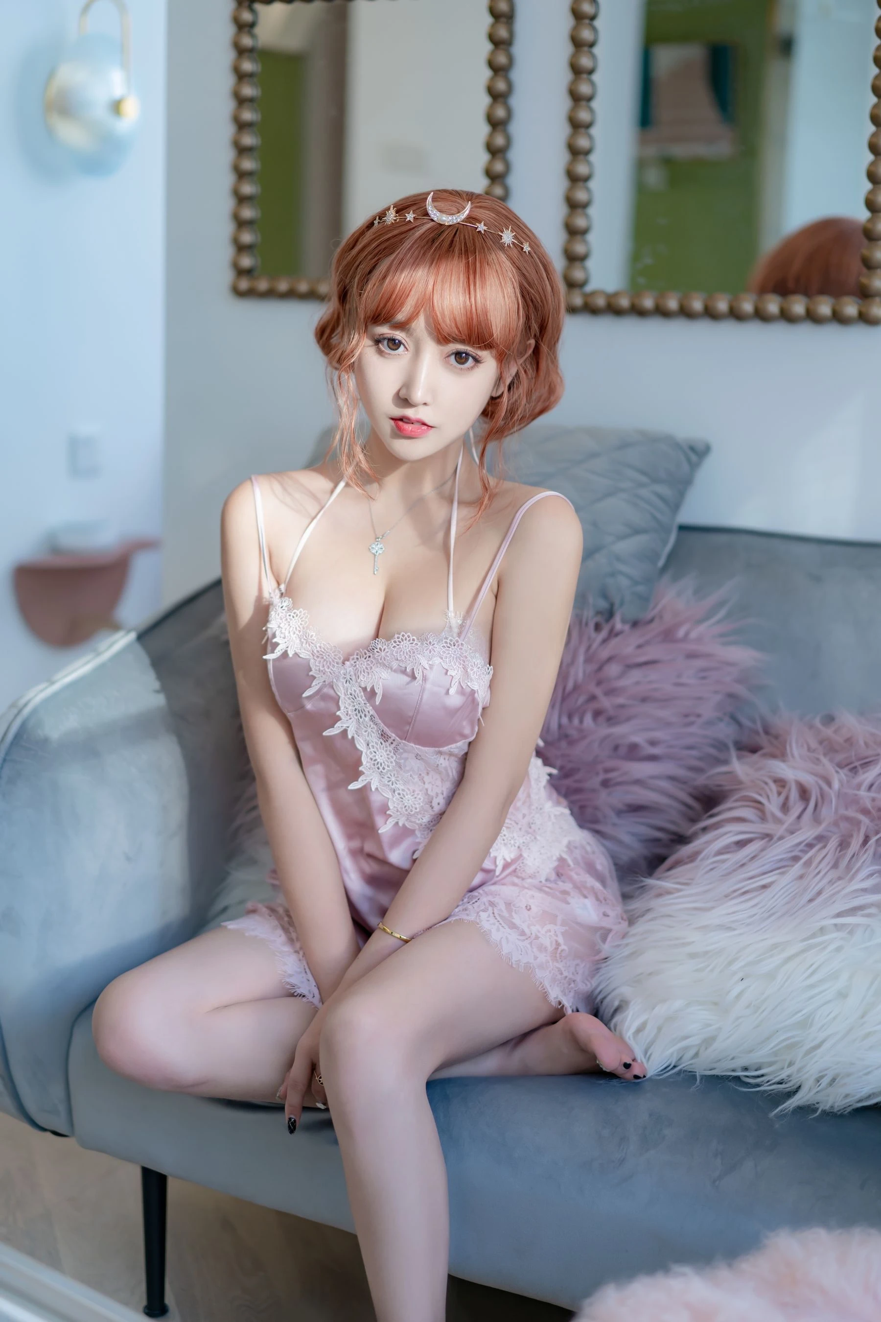 斗鱼米线线sama写真 星月公主 [63P]插图5