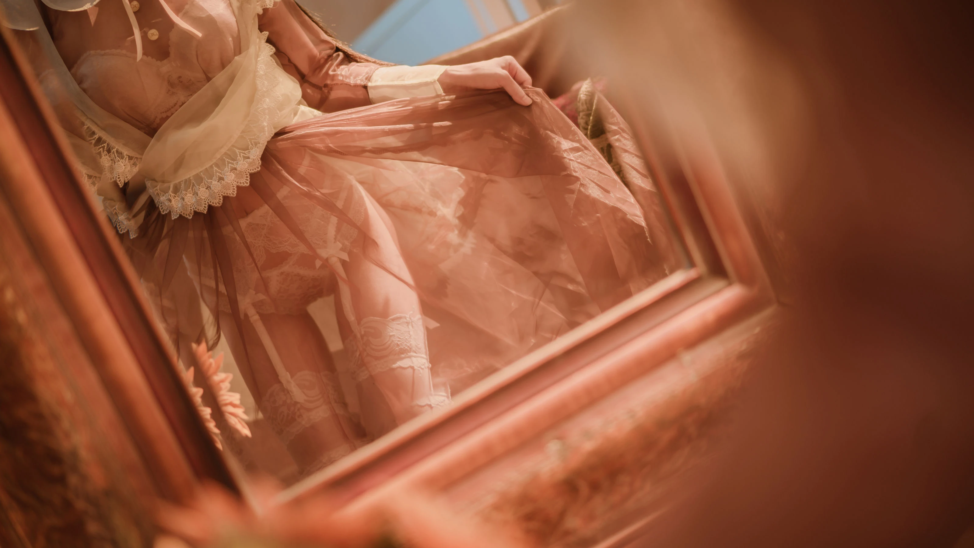 COS少女星野咪兔 透明女仆 [59P]插图4