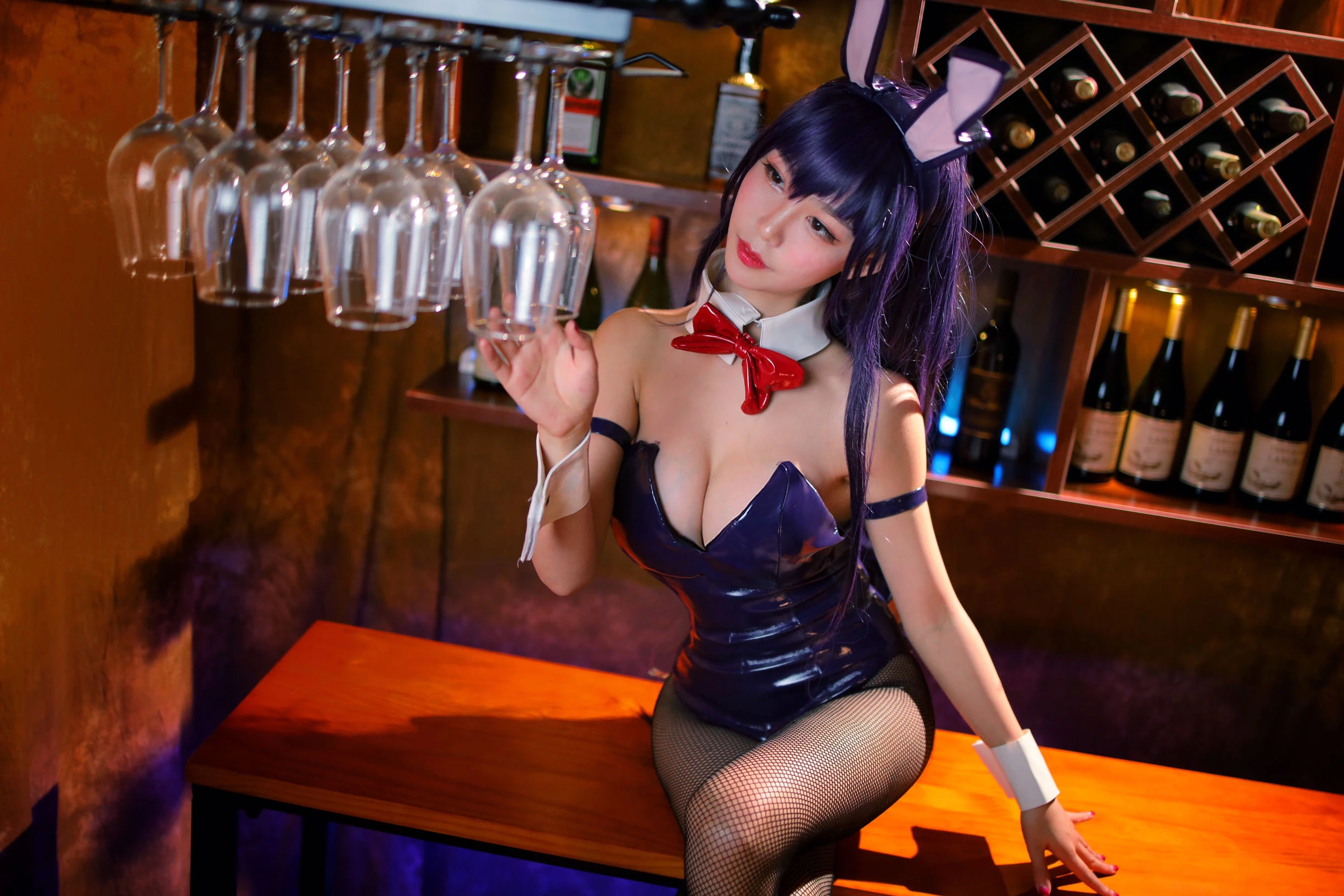 抖娘-利世 – 霞之丘诗羽 兔女郎 [40P]插图5