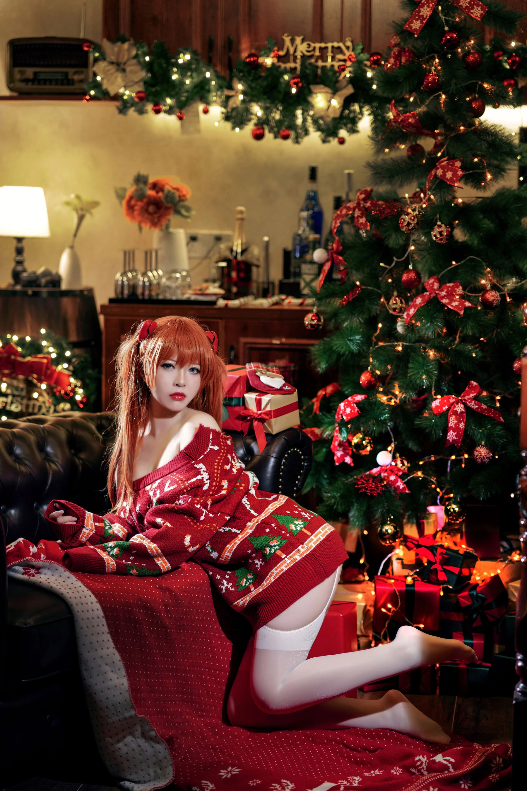 半半子 – 式波・ASUKA Christmas [41P]插图1