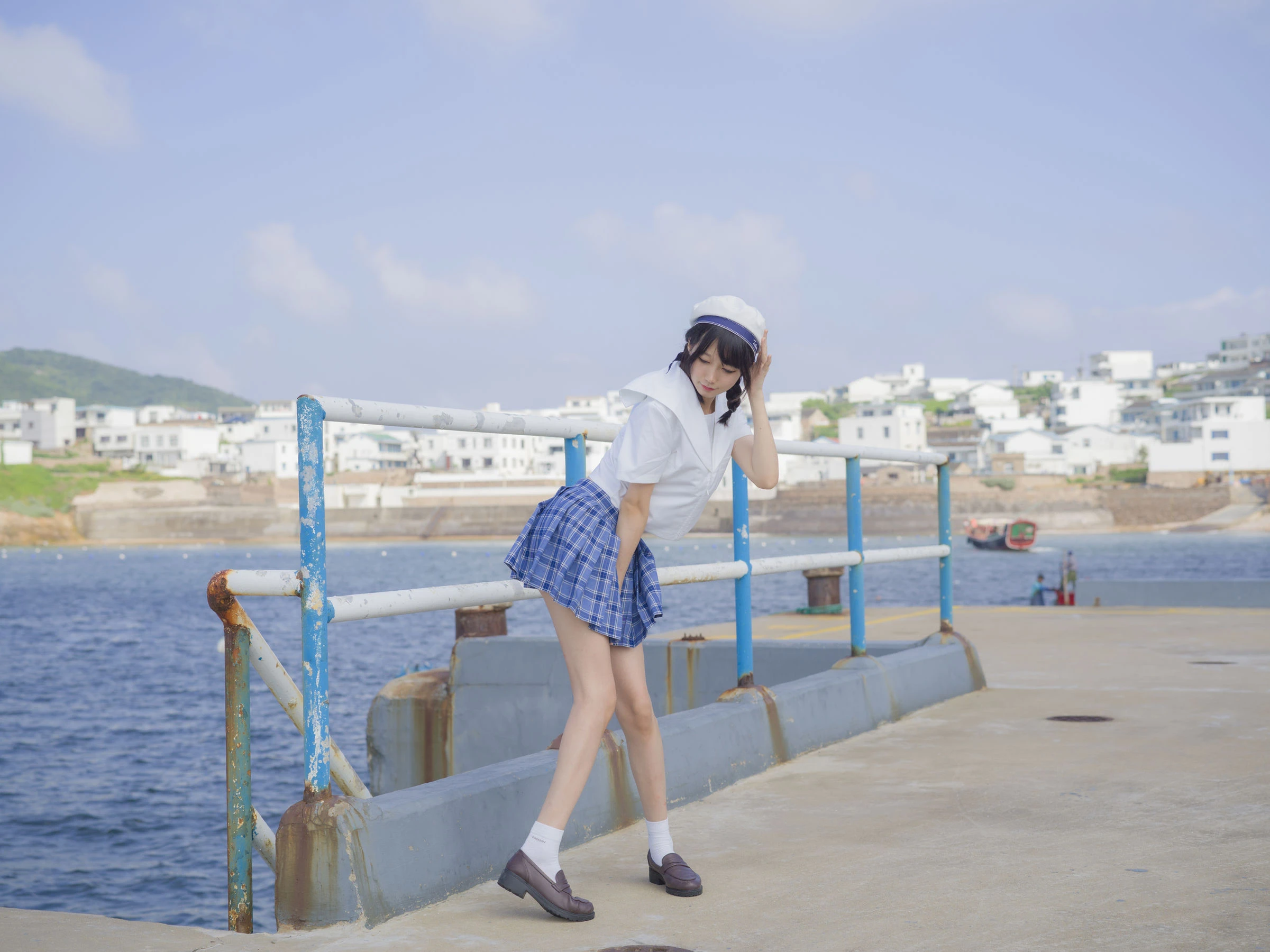 NAGISA魔物喵 – 海风与少女 [14P]插图4