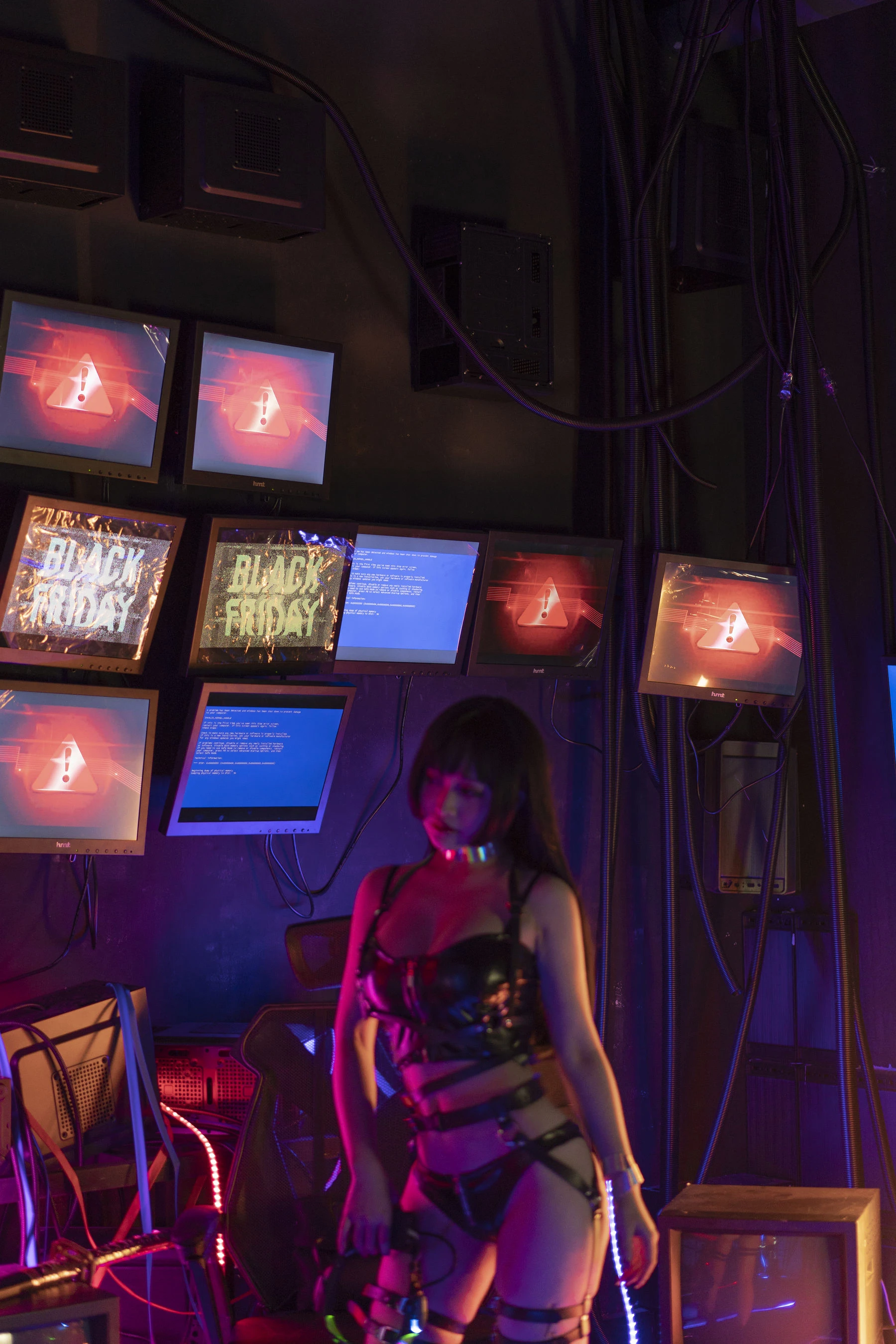 动漫博主脱尾巴Mizuki – 赛博朋克 [40P]插图5