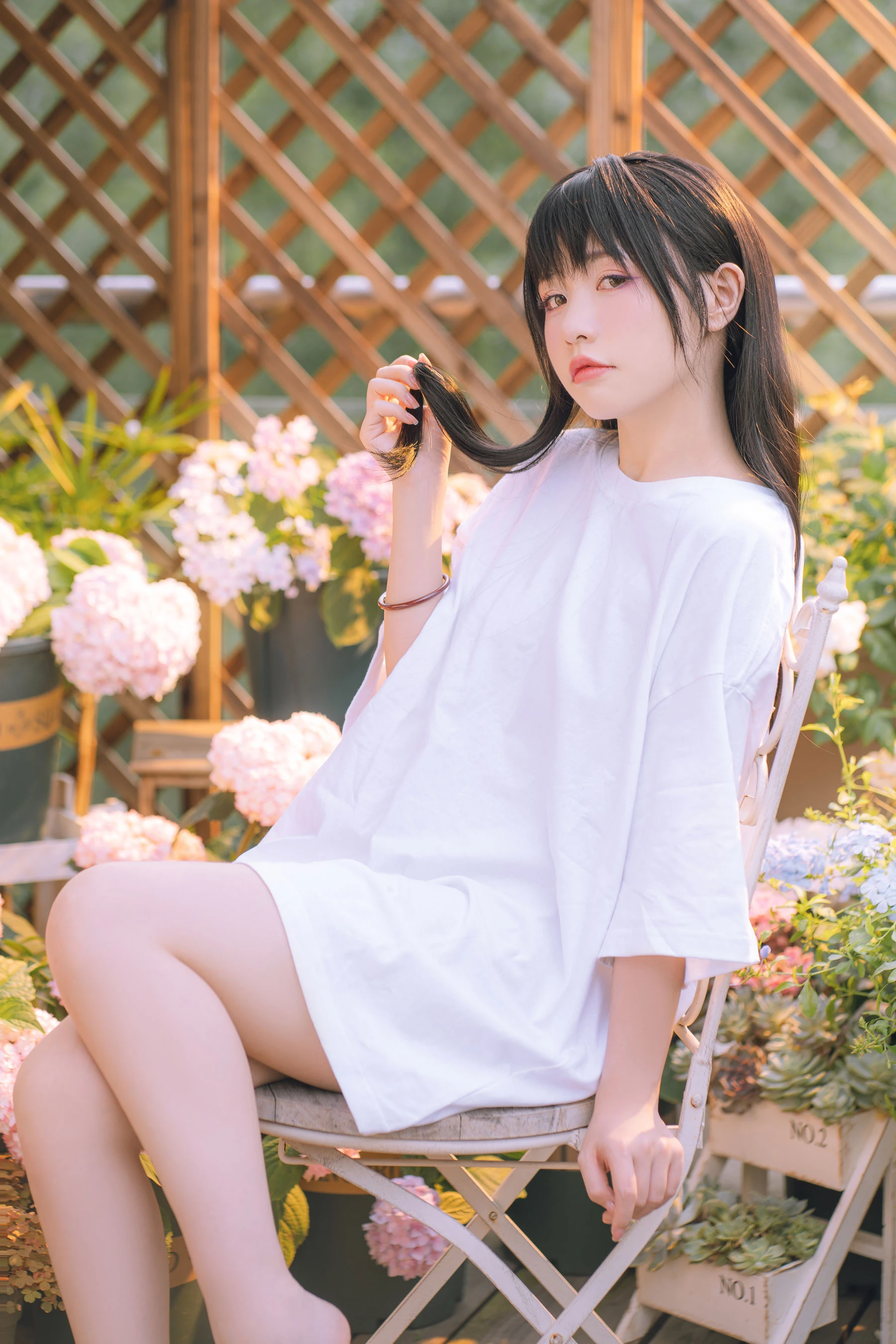 爆机少女喵小吉 – 小吉的午后时光 [45P]插图2