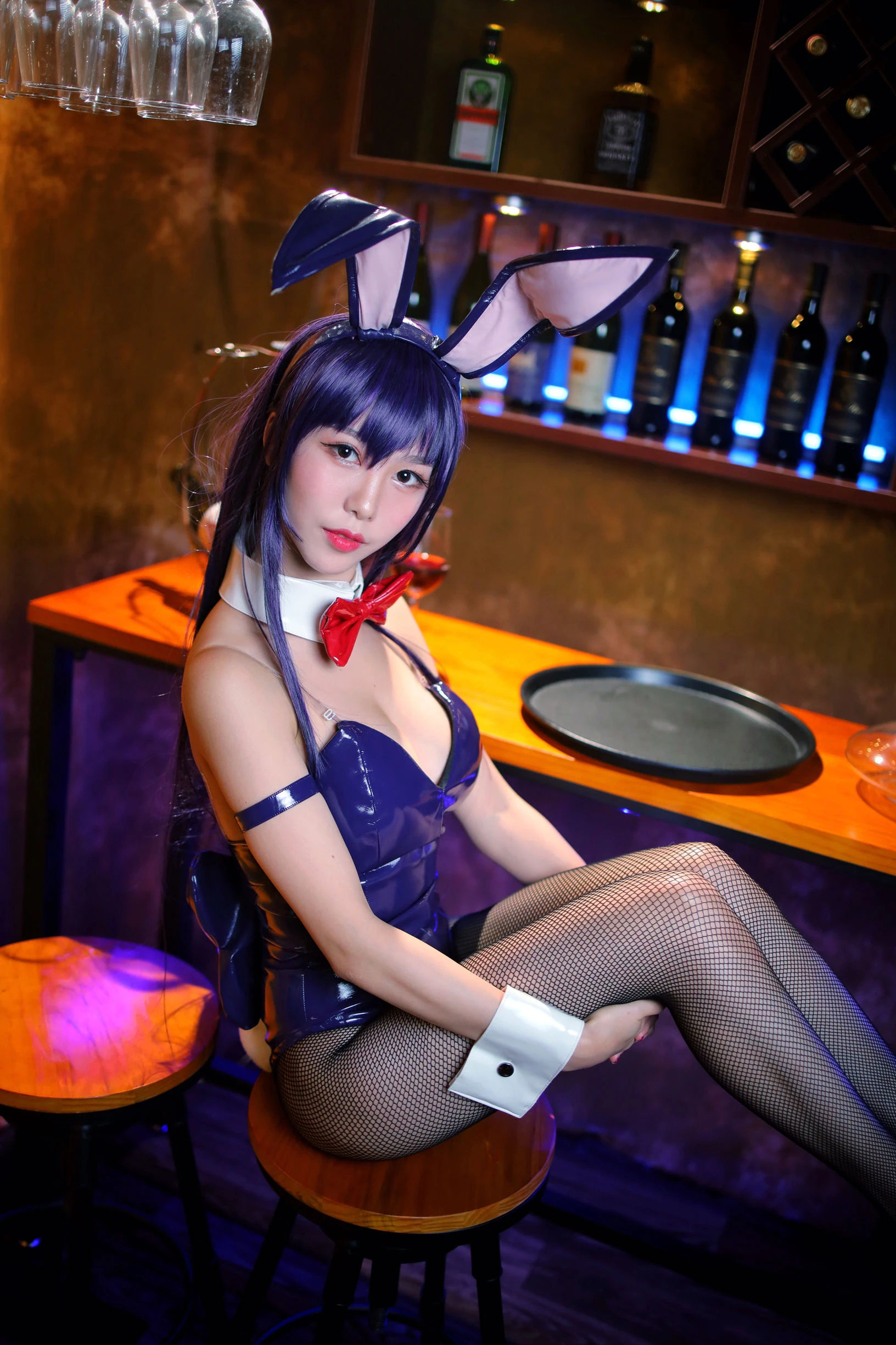 抖娘-利世 – 霞之丘诗羽 兔女郎 [40P]插图3