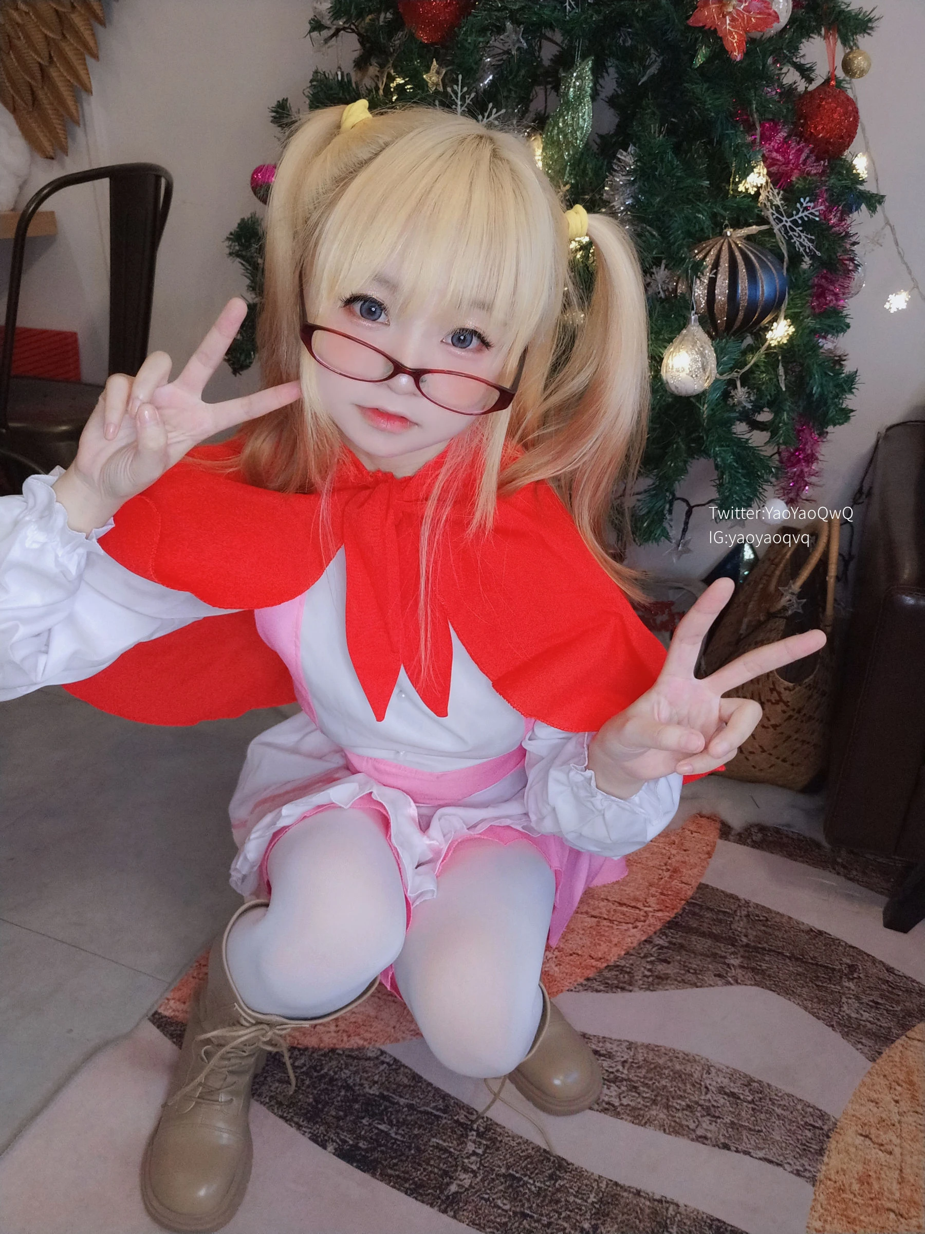 萌妹子Coser摇摇乐yoyo fantia 12月会员合集 女仆系列 [66P]插图3