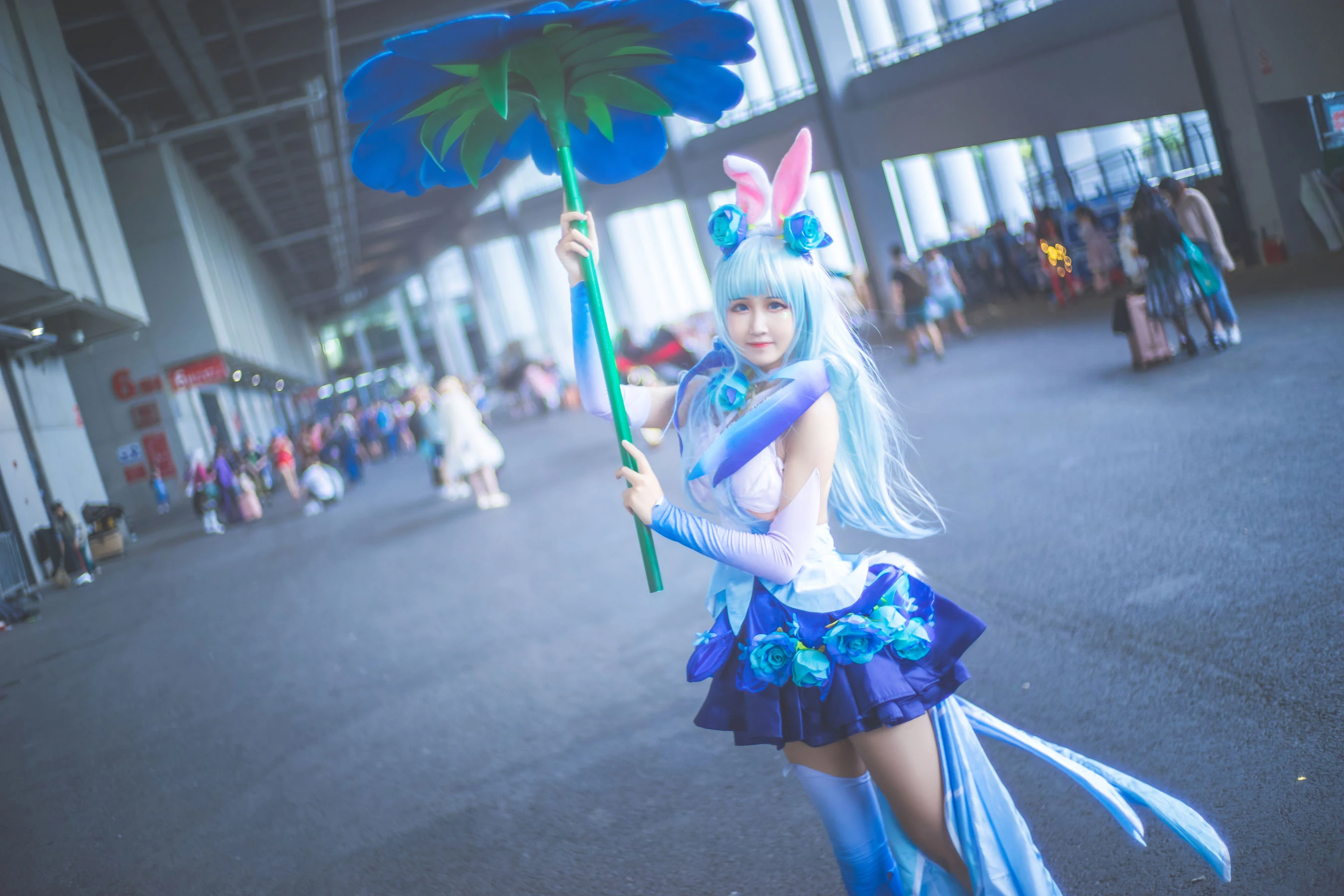 微博妹子三度_69 – 花间舞公孙离 [18P]插图5